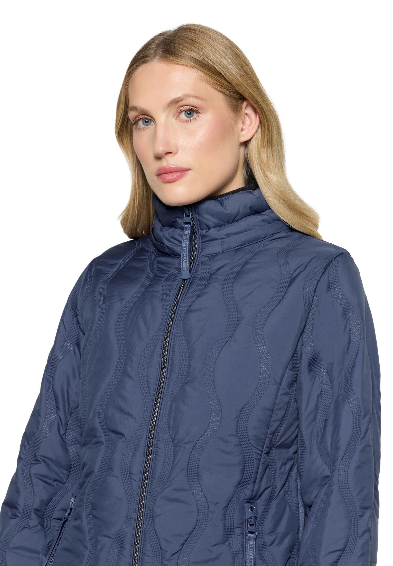 Betty Barclay Steppjacke mit Kapuze mit Kapuze