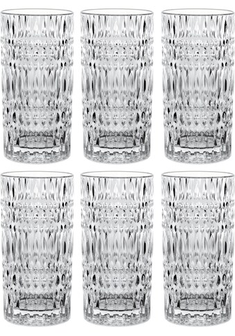 Nachtmann Longdrinkglas »Ethno«, (Set, 6 tlg., 6x Longdrink), 6-teilig, 434 ml kaufen