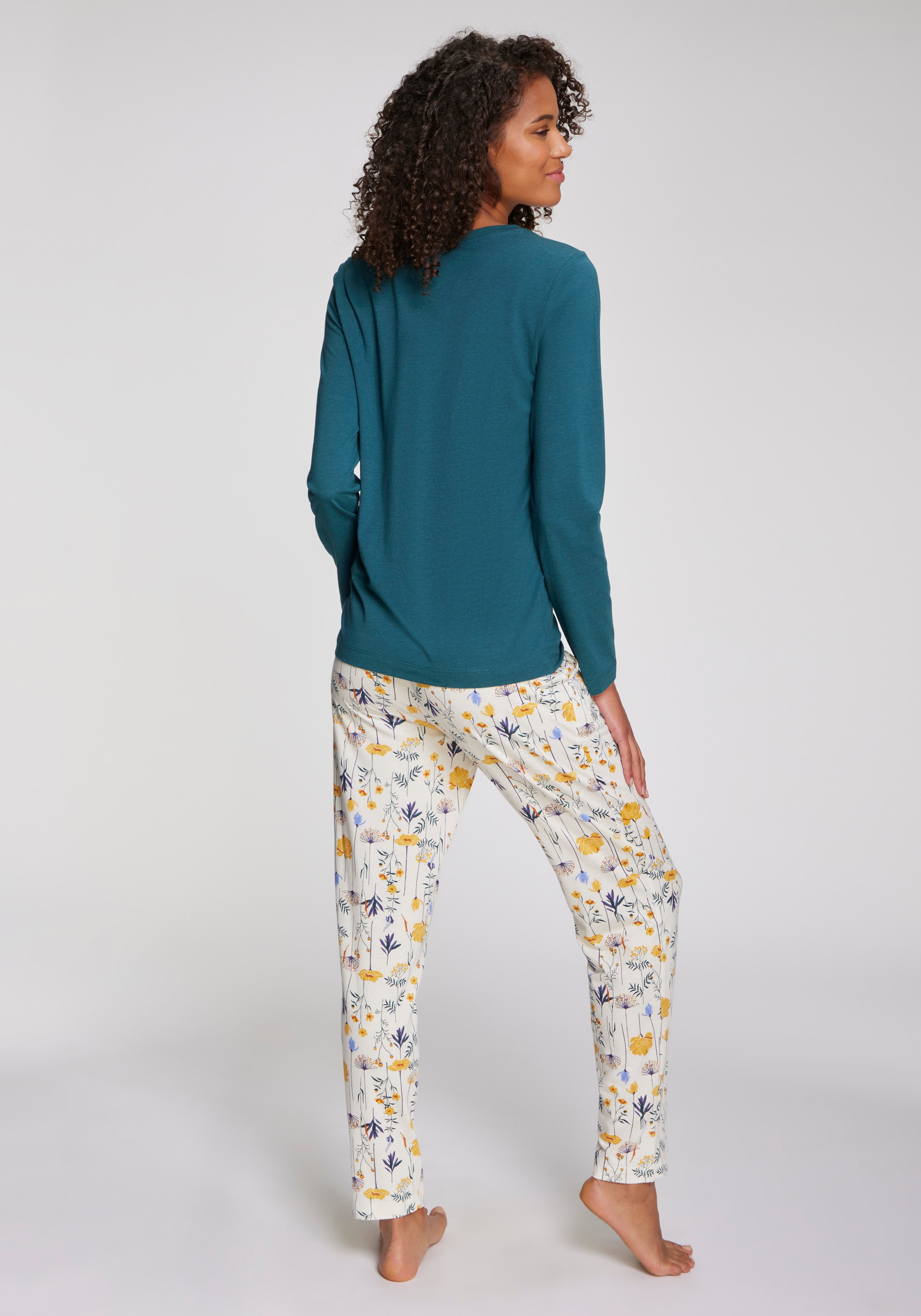 Vivance Dreams Pyjama 2 Stk. tlg., Mit schönem Muster