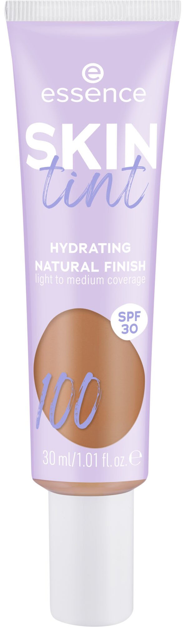 Essence Foundation »SKIN tint«, (3er Pack), mit veganen Inhaltsstoffen