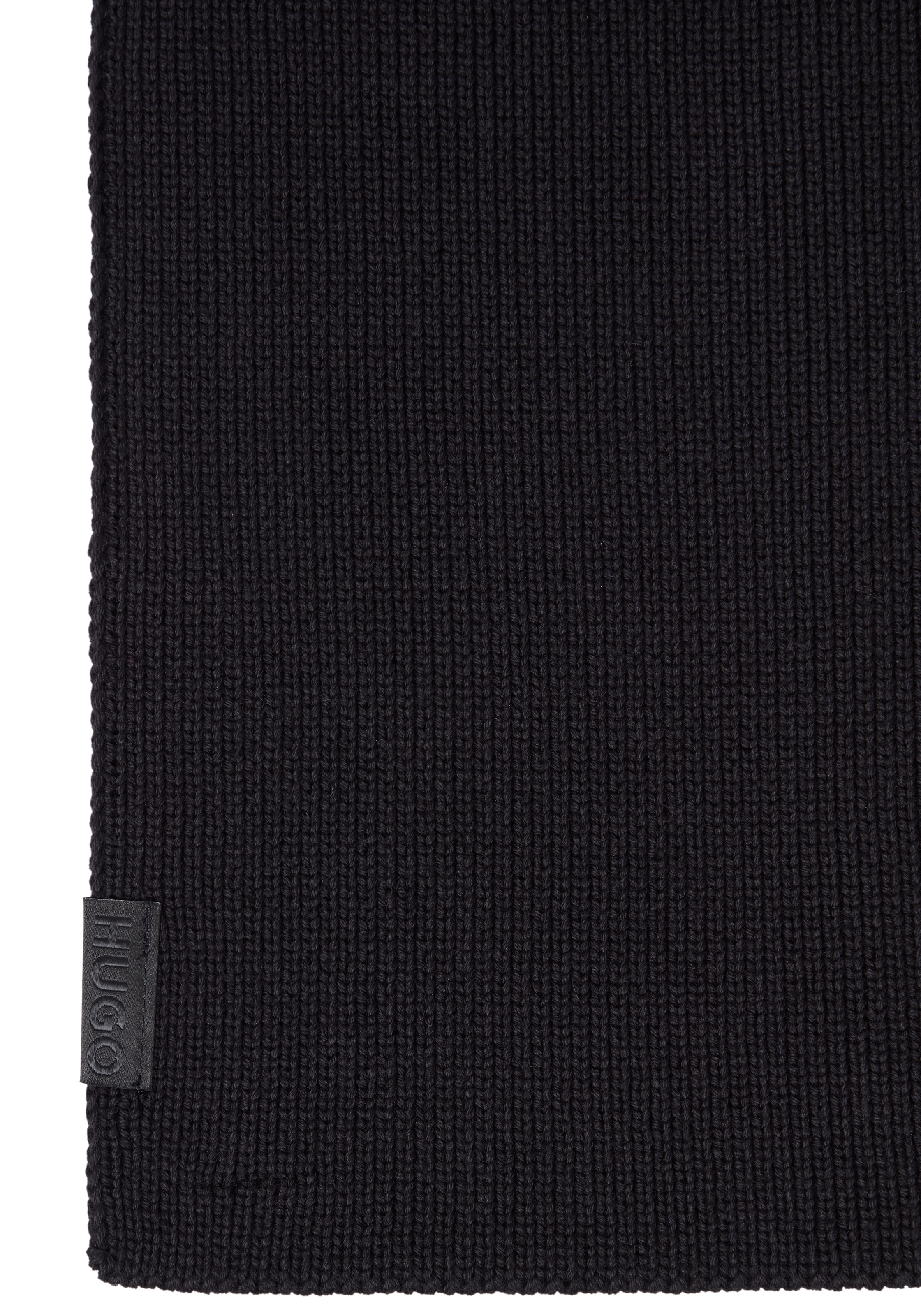 HUGO Strickschal »Zential« aus reiner Baumwolle, unisex