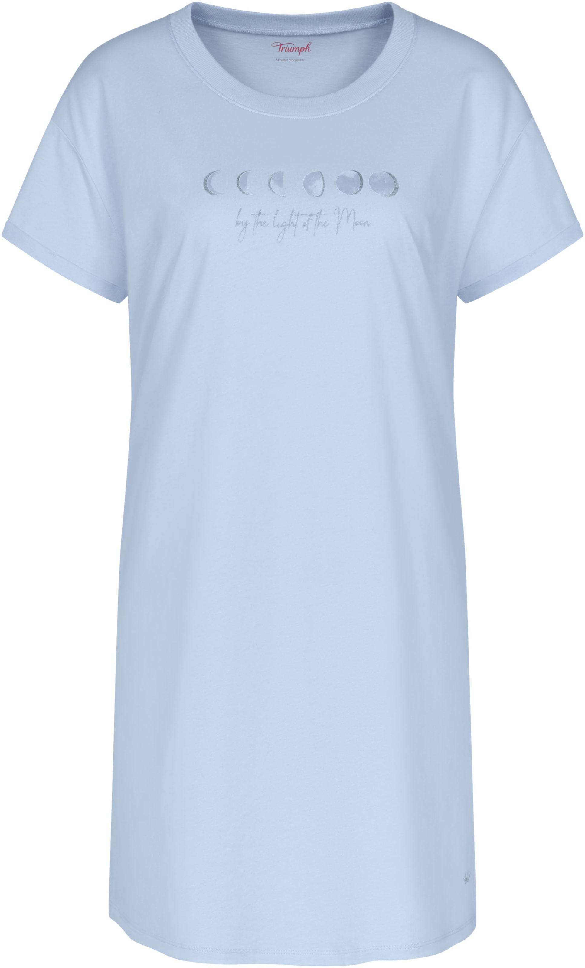Triumph Nachthemd »Nightdresses NDK X«, weich, atmungsaktiv, gerippter Rundhalsausschnitt, Kurzarm