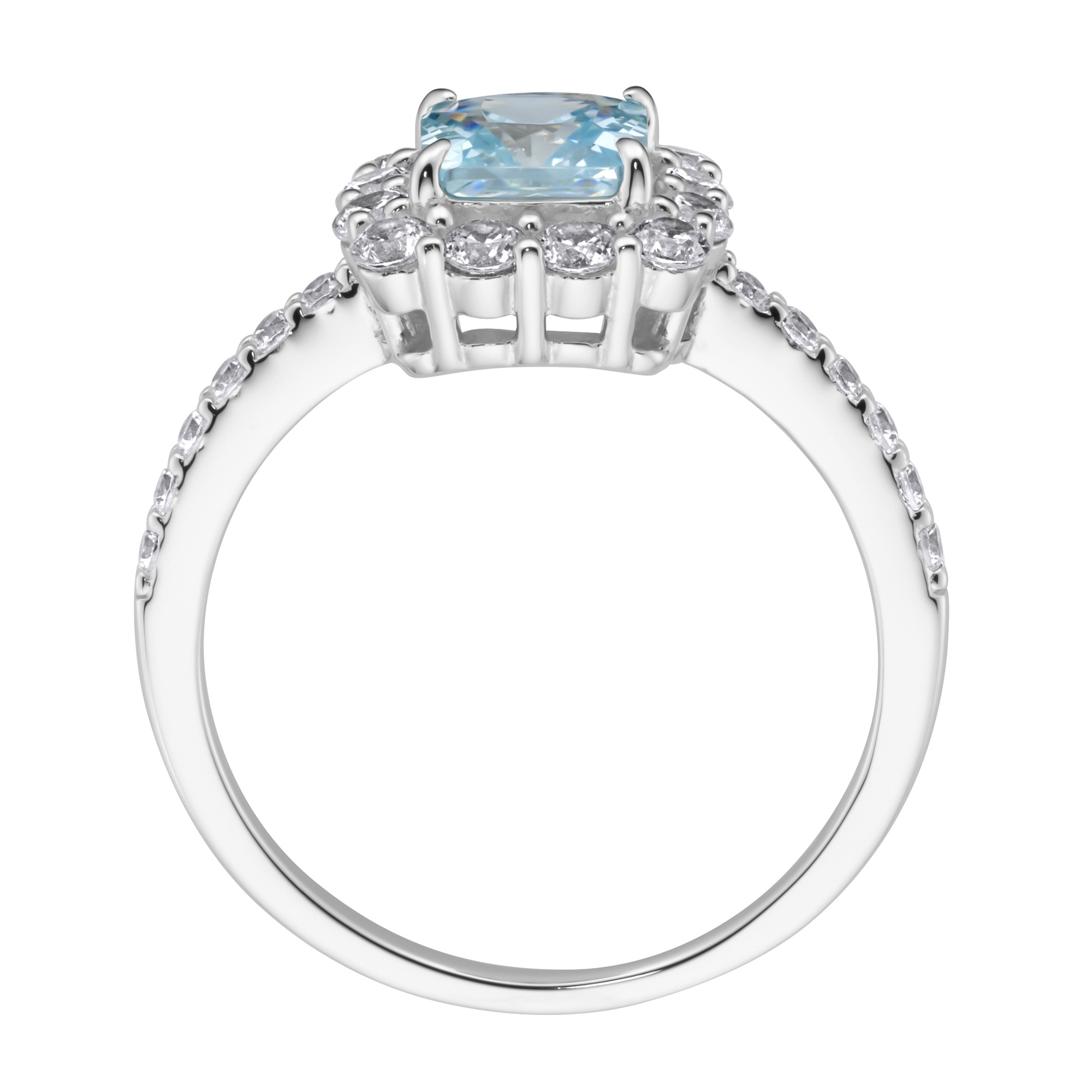 GIORGIO MARTELLO MILANO Silberring »Ring Ziersteine, Zirkonia weiß, Silber 925«