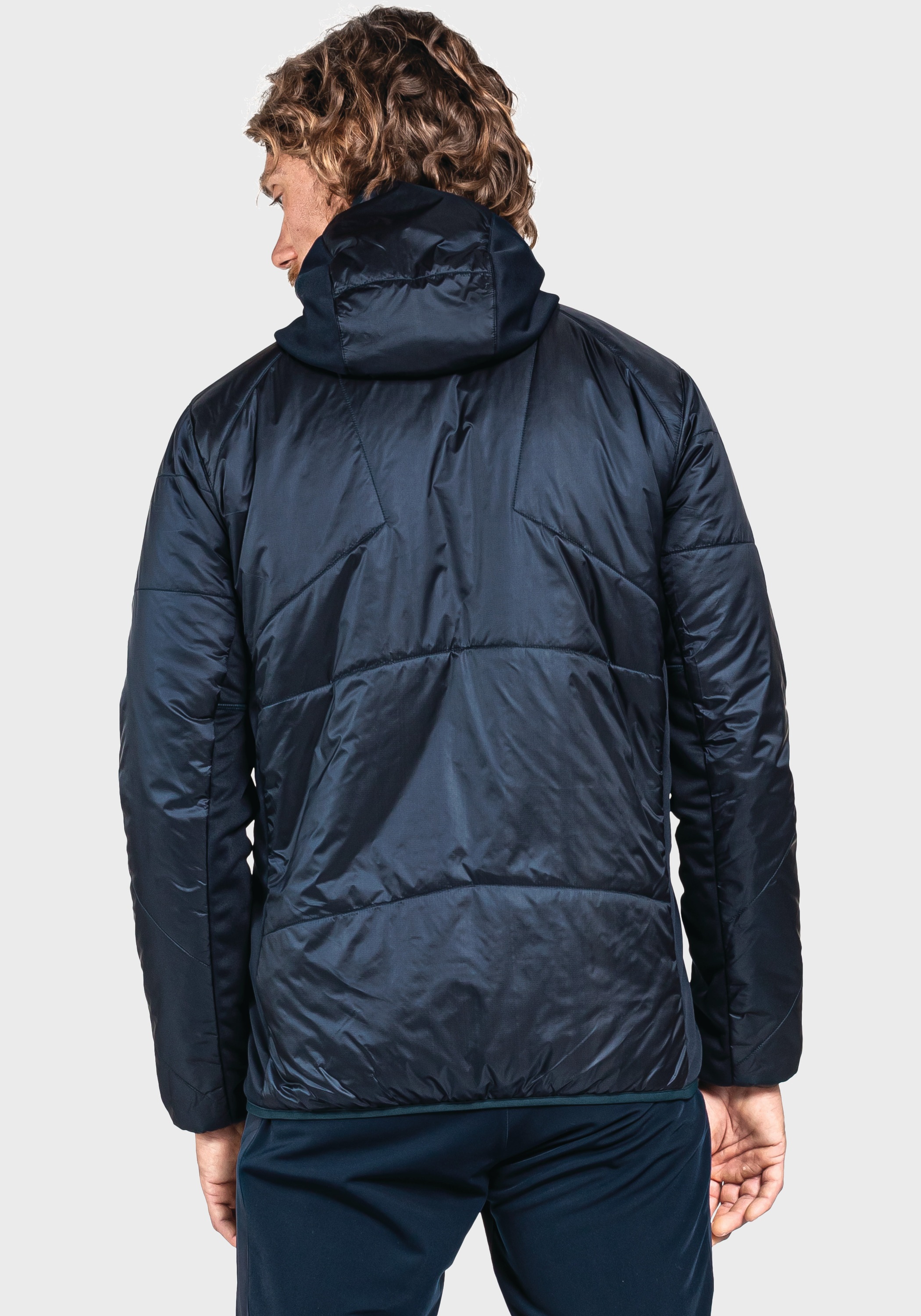 Schöffel Outdoorjacke »Hybrid Jacket Stams M«, mit Kapuze