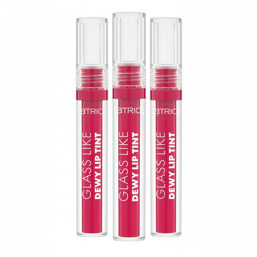 Catrice Lipgloss »Glass Like Dewy Lip Tint« Intensive Pflege, hochglänzendes, leuchtendes Finish, wässrige Textur.