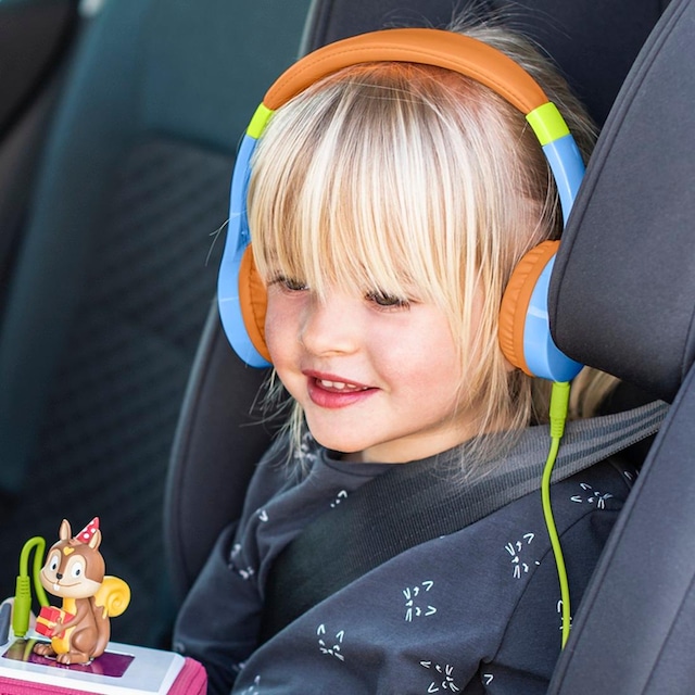 Hama Kinder-Kopfhörer »Kinderkopfhörer mit Kabel (85 dB Lautstärkebegrenzung,  On-Ear)«, Sprachsteuerung, Größenverstellbar, Integriertes Mikrofon, Siri  und Google Assistant jetzt online bei OTTO