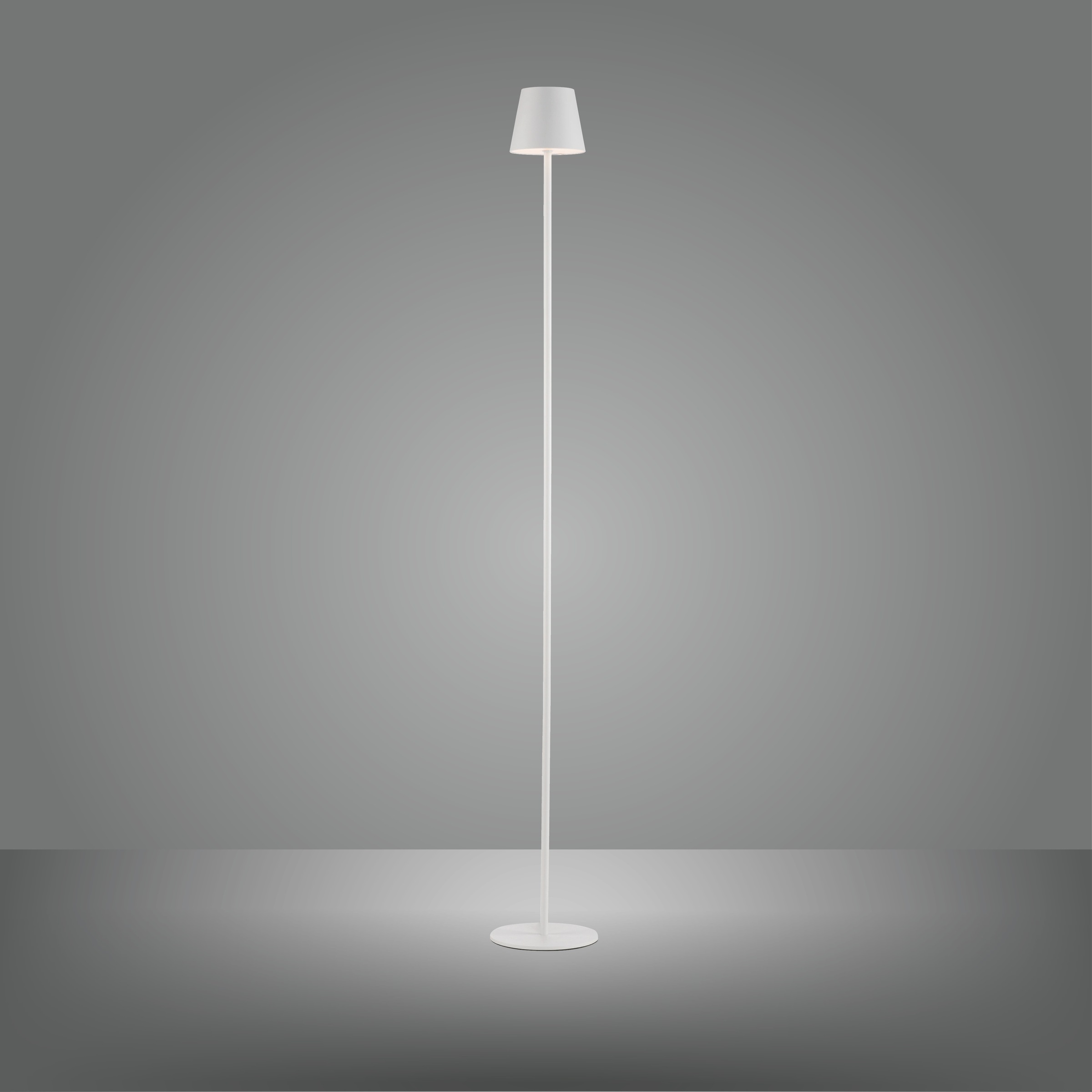 JUST LIGHT Stehlampe »EURIA« LED-Modul 1 Stk. Warmweiß Akkuleuchte