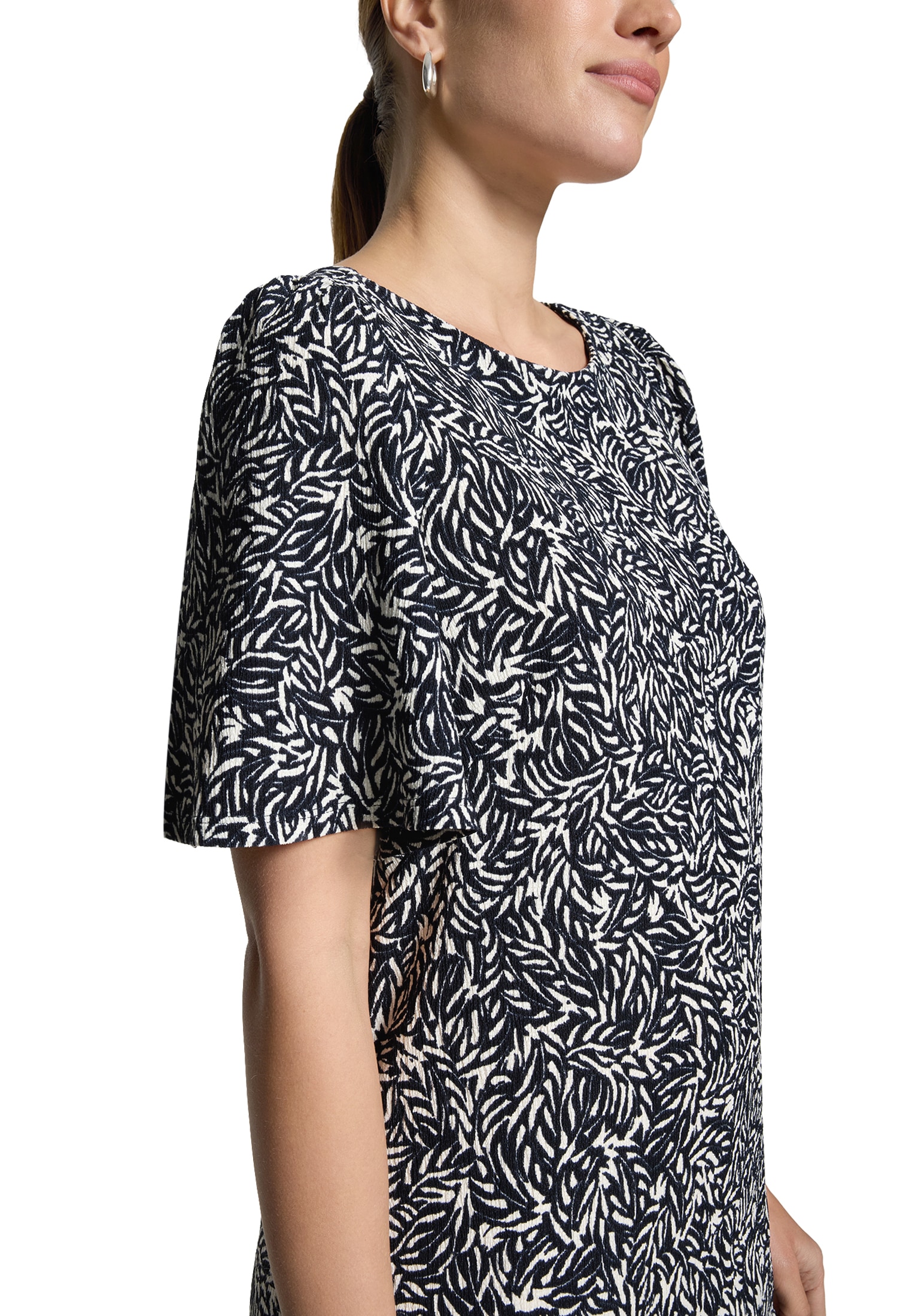 Zero Blusenkleid »Blusenkleid mit Blumenprint«