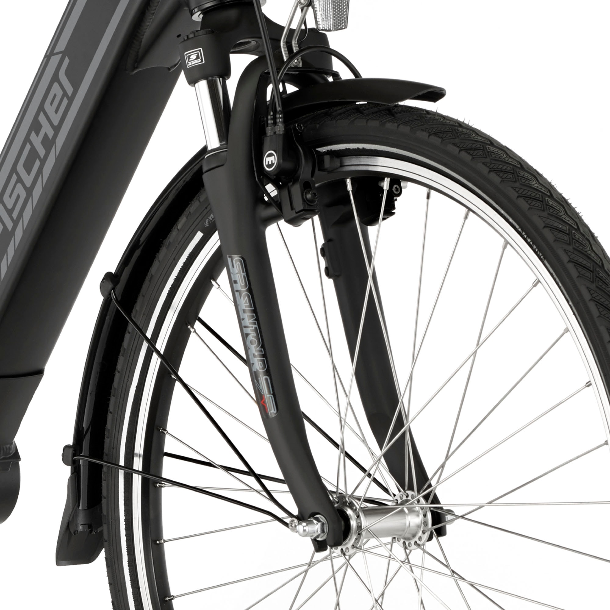 FISCHER Fahrrad E-Bike »CITA 4.1i«, 7 Gang, Shimano, Nexus, Mittelmotor 250 W, (mit Rahmenschloss), Pedelec, Elektrofahrrad für Damen u. Herren