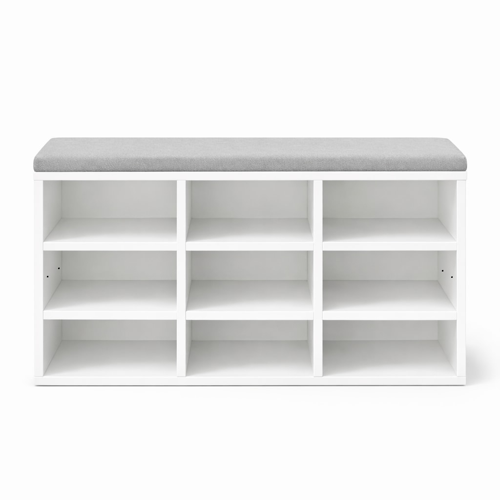 OTTO home Schuhbank »Schuchschrank 80,  Schuhregal, Schuhtruhe, Schuhkommode, Sitzbank« mit bequemer, abnehmbarer Sitzauflage