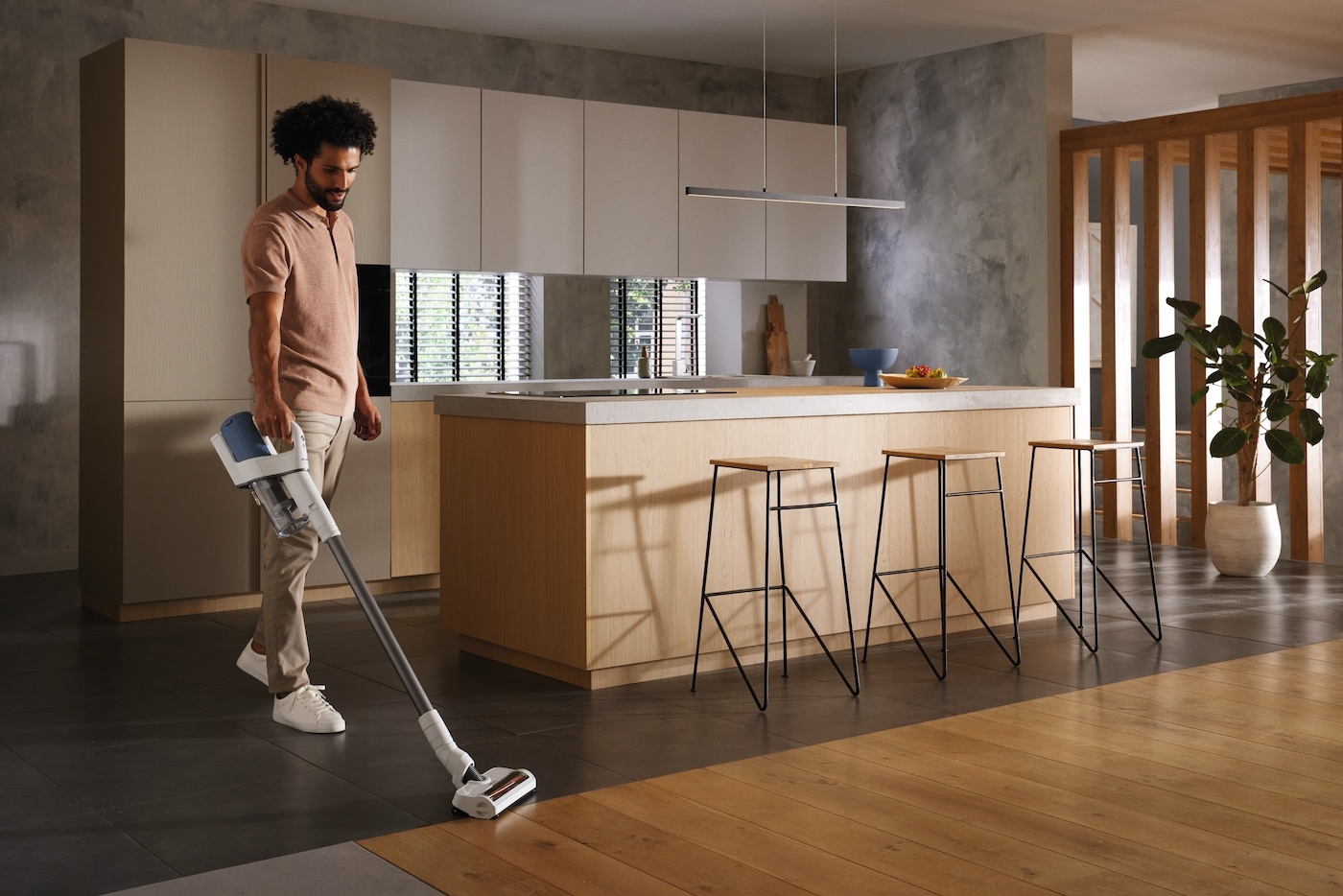 Miele Akku-Hand-und Stielstaubsauger »Duoflex HX1«, Nordicblau