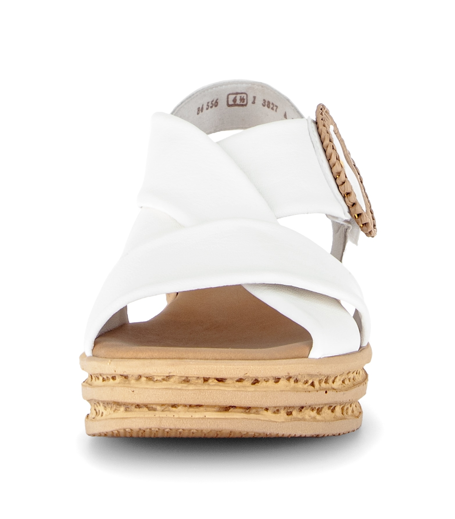 Gabor Keilsandalette  Plateau, Riemchensandale, Sommerschuh mit Zierschnalle