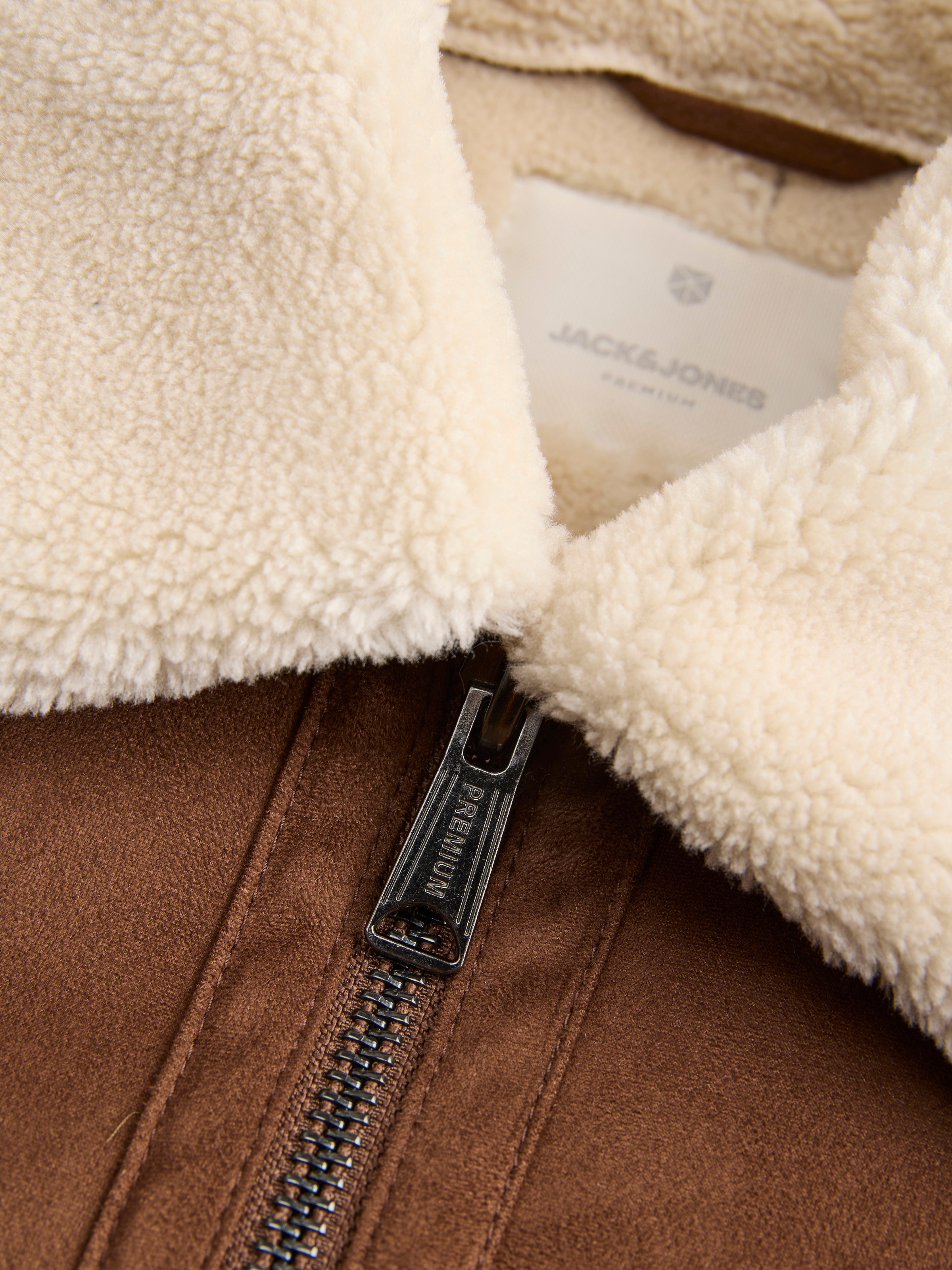 Jack & Jones Bomberjacke »JPRCCLUKE BOMBER JACKET SN« ohne Kapuze Kunstfaser, regular fit