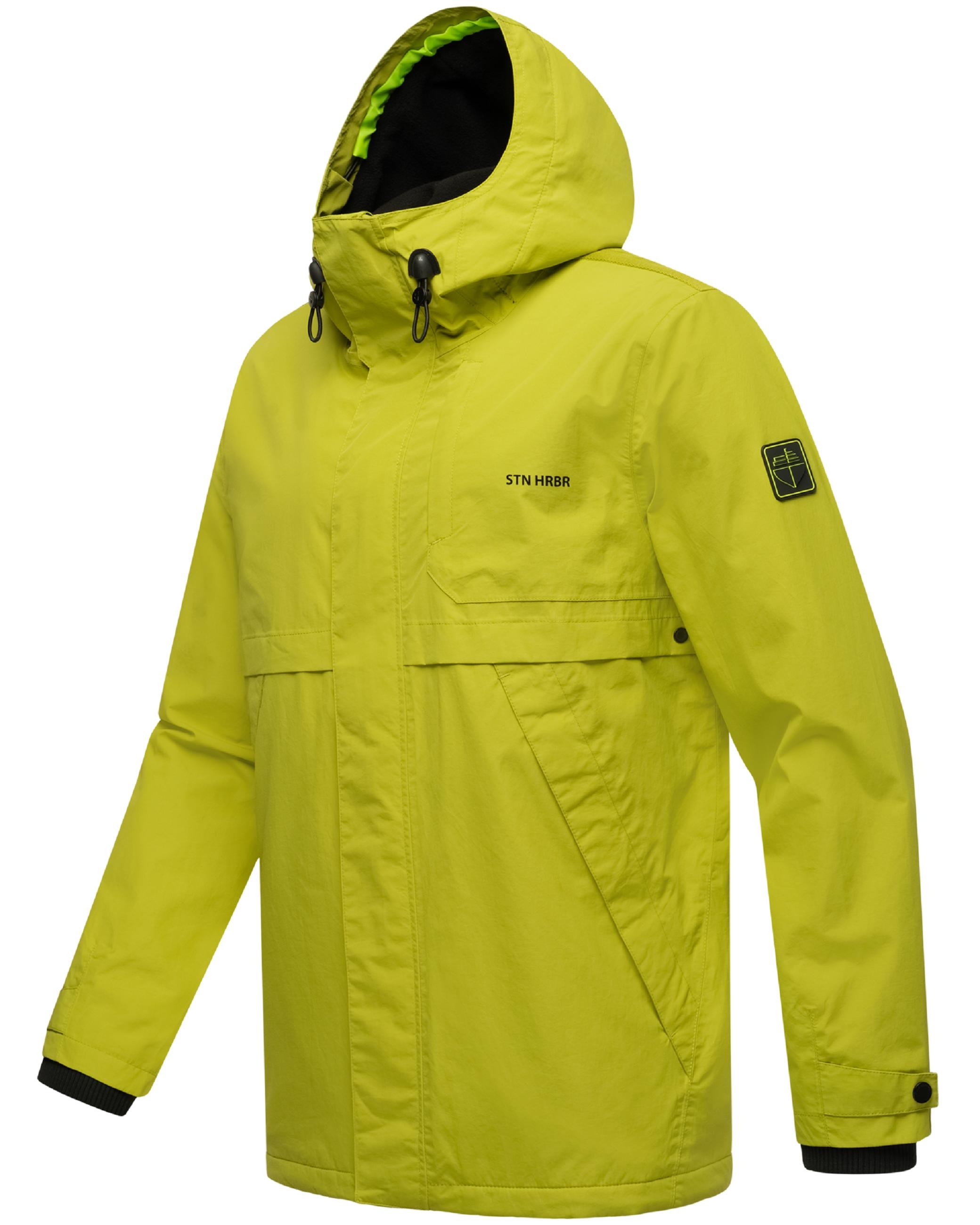 Stone Harbour Regenjacke »Outdoorjacke Zanjaar«, mit Kapuze, Wasserdichte Herren Übergangsjacke mit Fleece-Futter