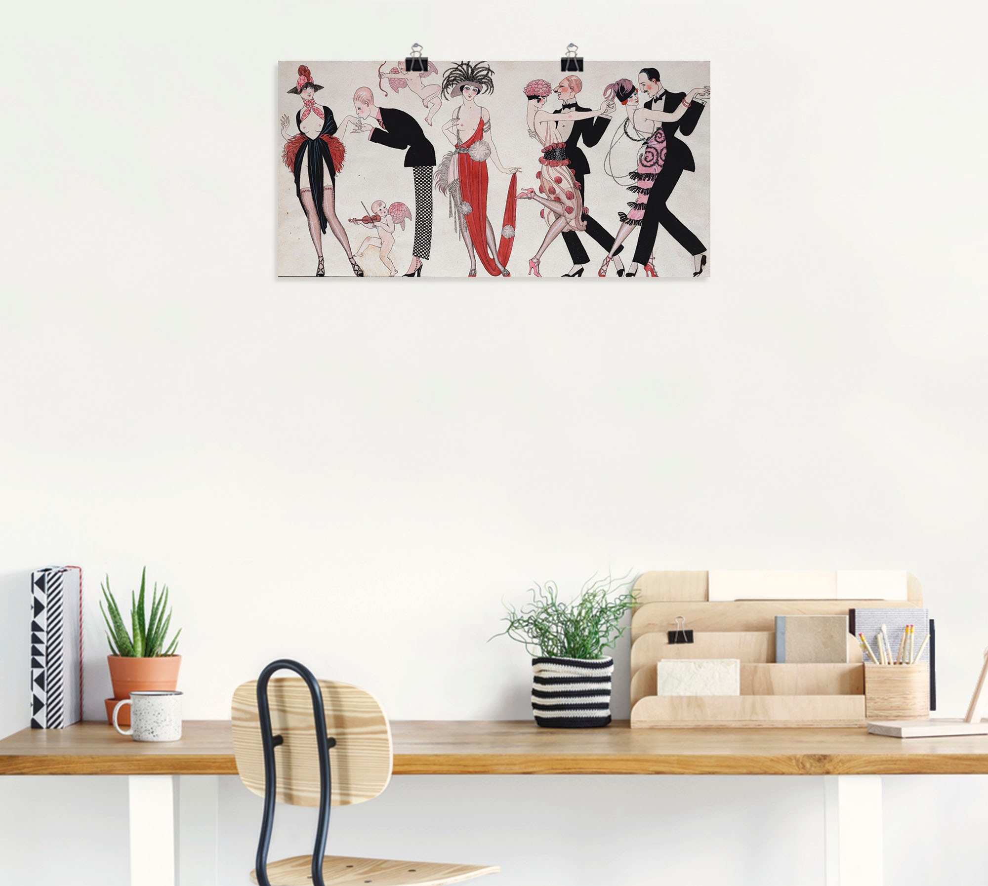 Artland Wandbild »Tango.«, Sport, (1 St.), als Leinwandbild, Poster in verschied. Größen