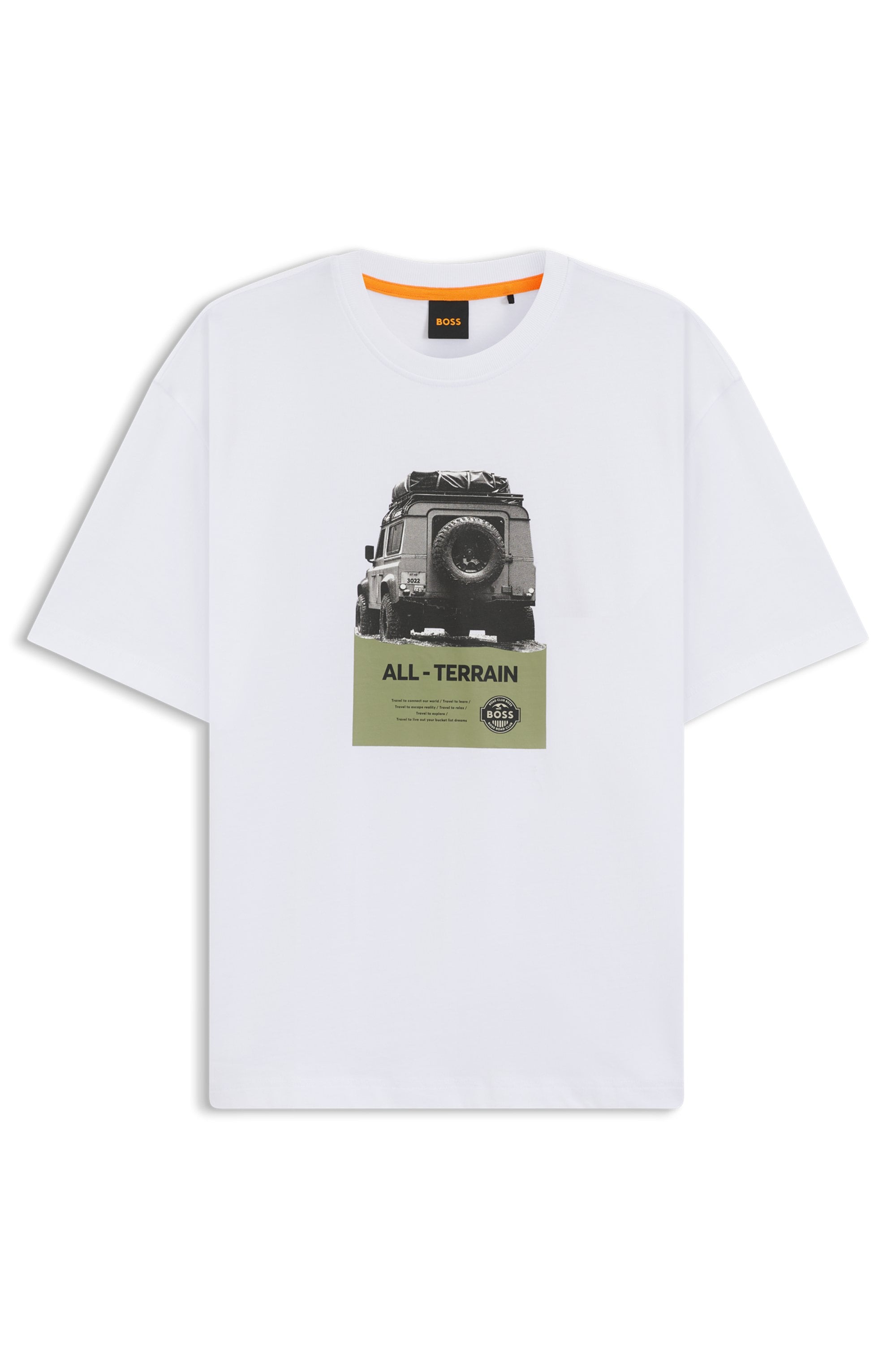 BOSS ORANGE T-Shirt »Te Wagon«, mit coolem Fotodruck