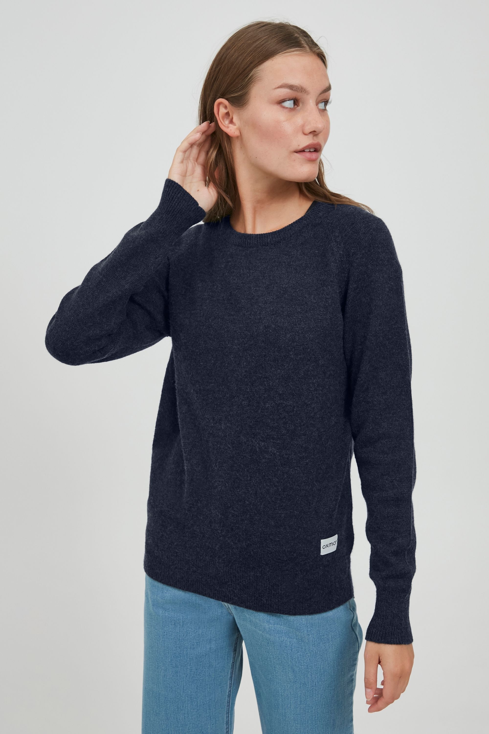 OXMO Strickfleece-Pullover »Strickpullover OXMaria«