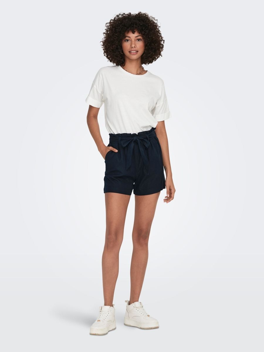 JDY Shorts »JDYSAY MW LINEN SHORTS WVN NOOS«