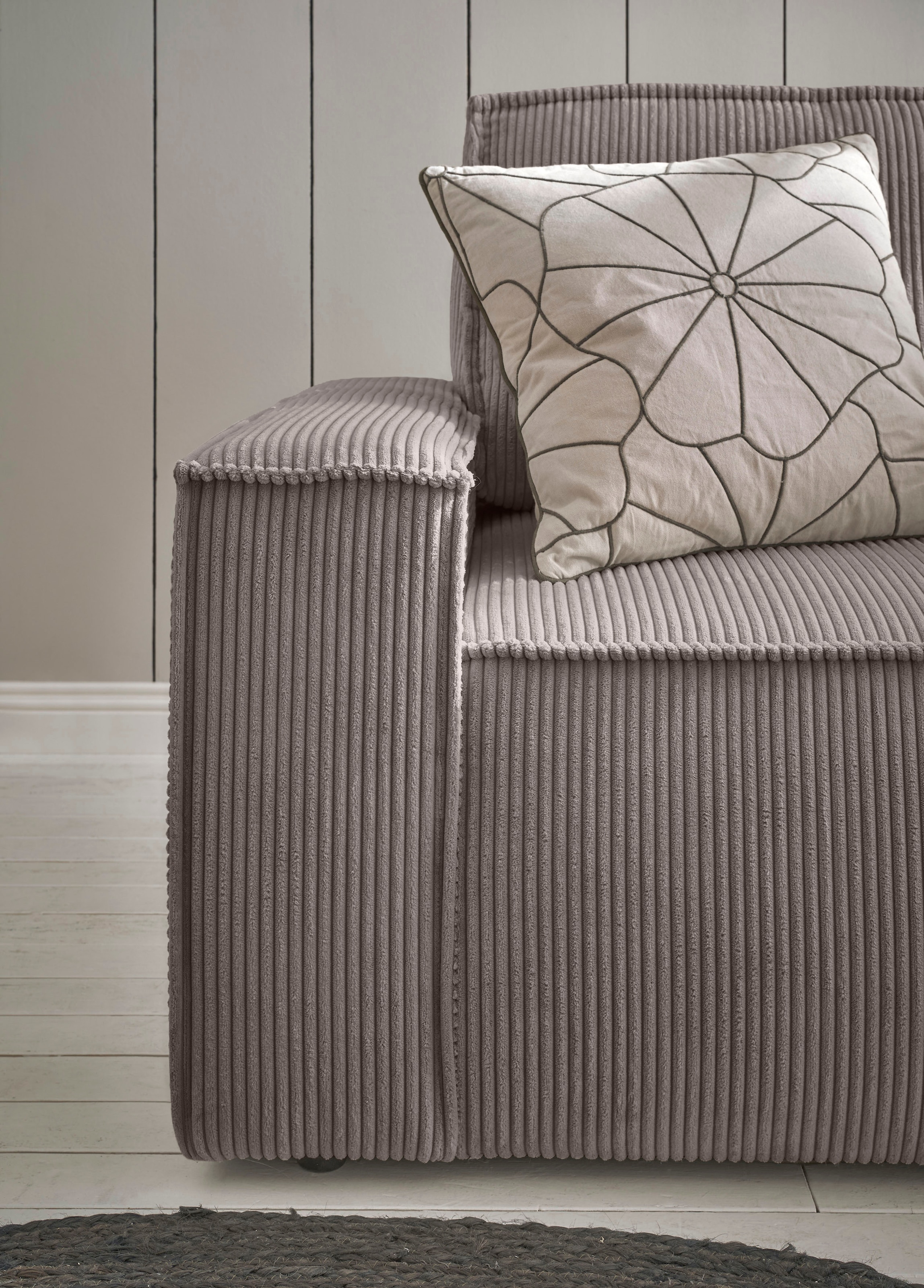 Home affaire Sessel »SHERWOOD, Love-Seat in 3 Stoffarten verfügbar«, passend zur Polster-Serie SHERWOOD