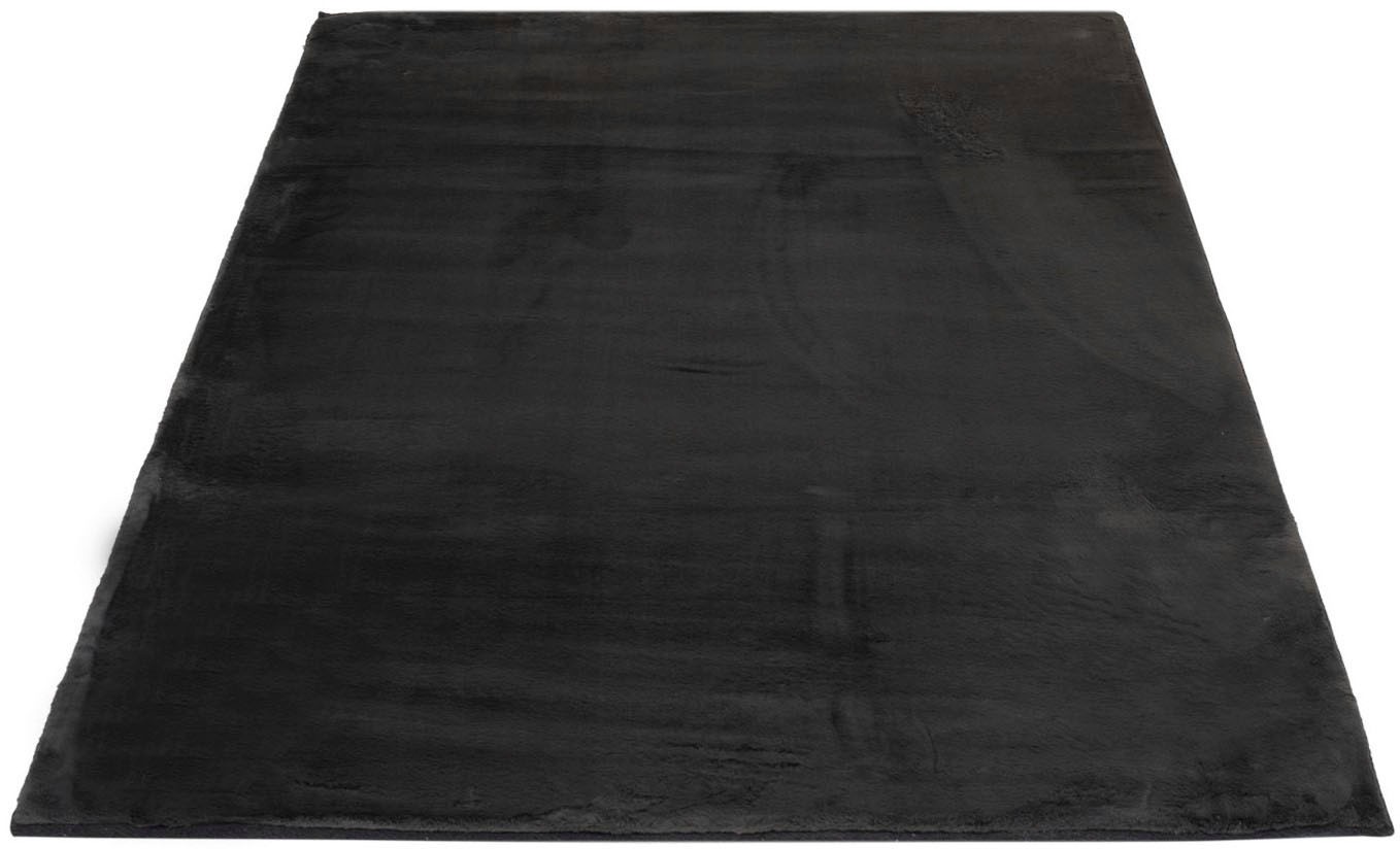 Carpet City Hochflor-Teppich »TOPIA 400«, rechteckig, 21 mm Höhe, Kunstfell-Teppich mit Kaninchenfell-Optik, Haptik, Schlafzimmer