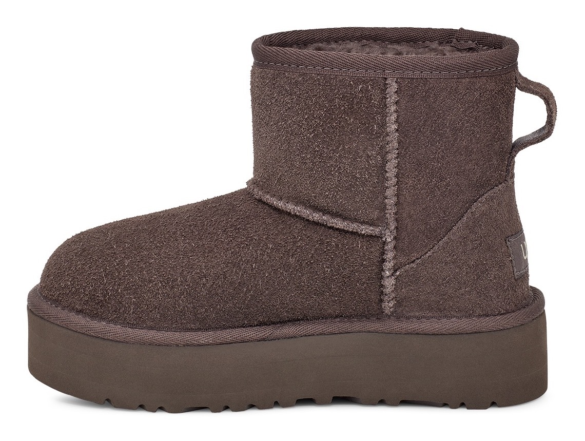UGG Plateaustiefel »KIDS' CLASSIC MINI PLATFORM«, Winterboots, Plateau Boots, Schlupfstiefel mit Warmfutter