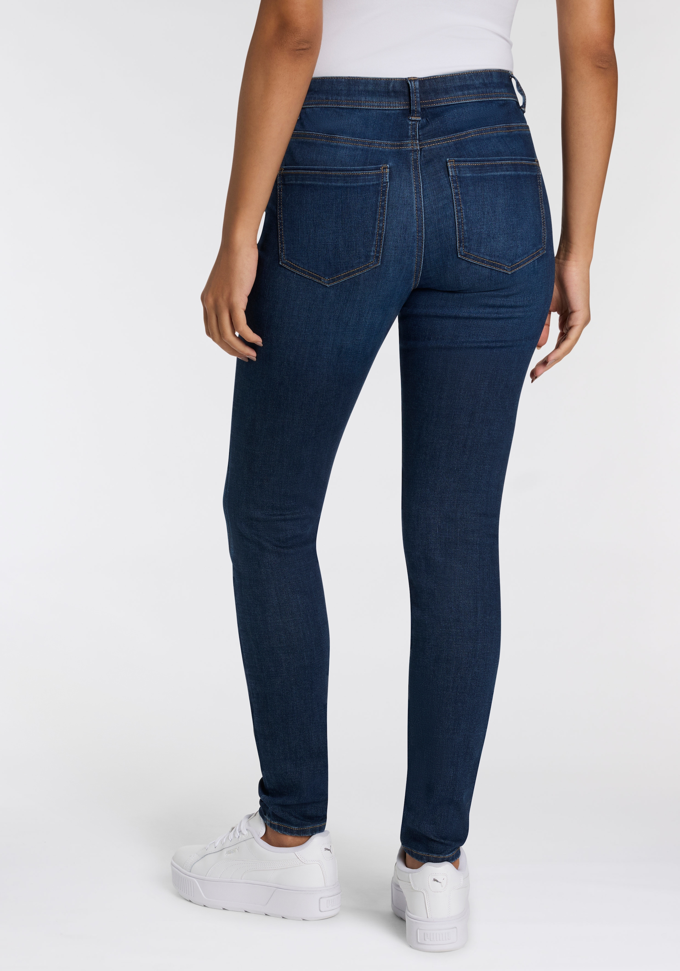ONLY Skinny-fit-Jeans »ONLWOW – Skinny-Jeans mit Stretch für schlanke Silhouette« Denim, skinny fit, destroyed Effekte