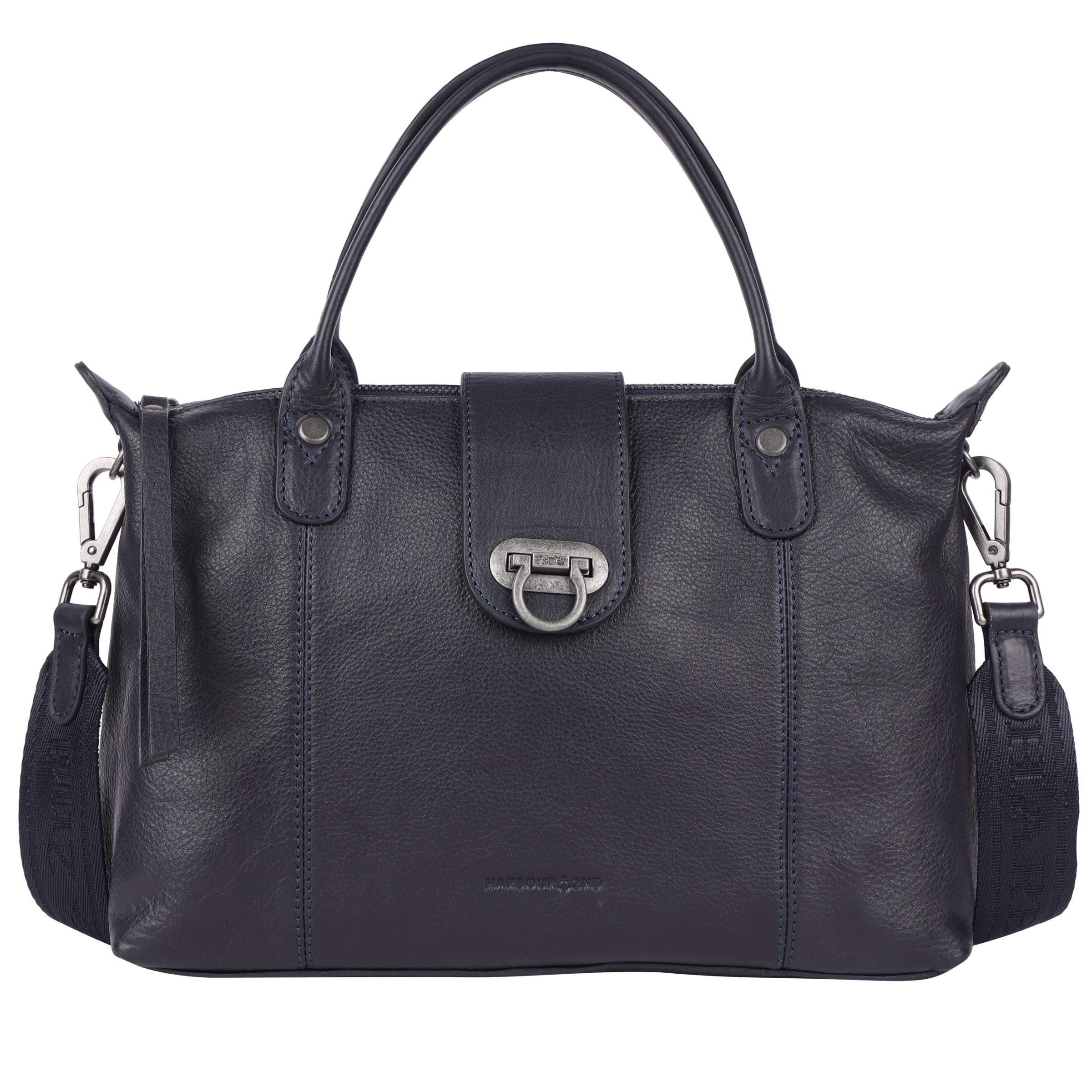 HARBOUR 2nd Shopper »Liane« , Damen Handtasche, Umhängetasche, Schultertasche mit Logoprägung