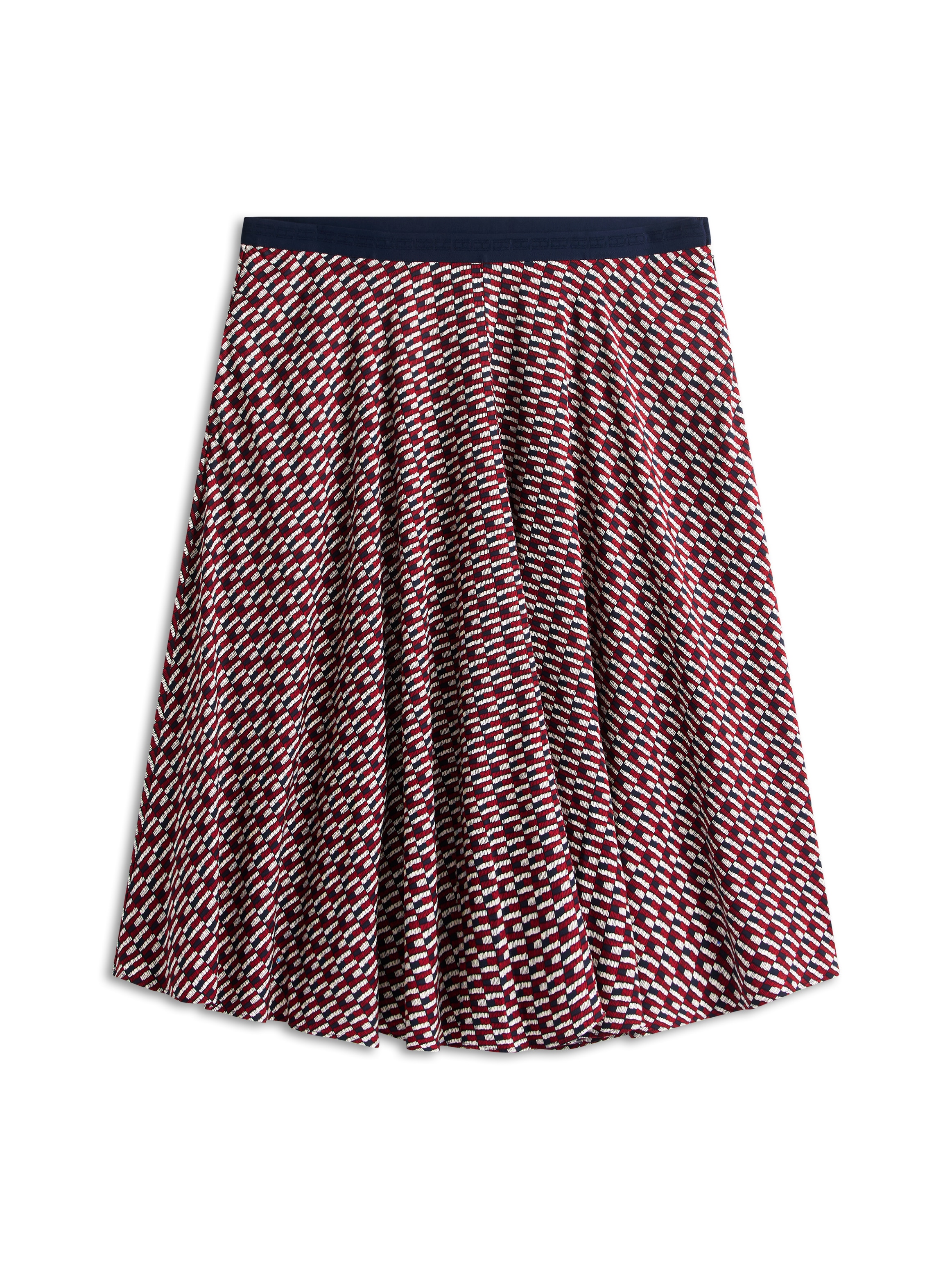 Tommy Hilfiger Curve A-Linien-Rock »CRV VIS TWILL A-LINE MIDI SKIRT«