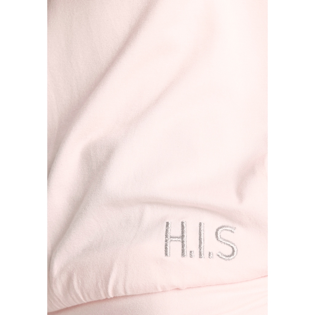 H.I.S T-Shirt »aus Viskose«, (2er-Pack)