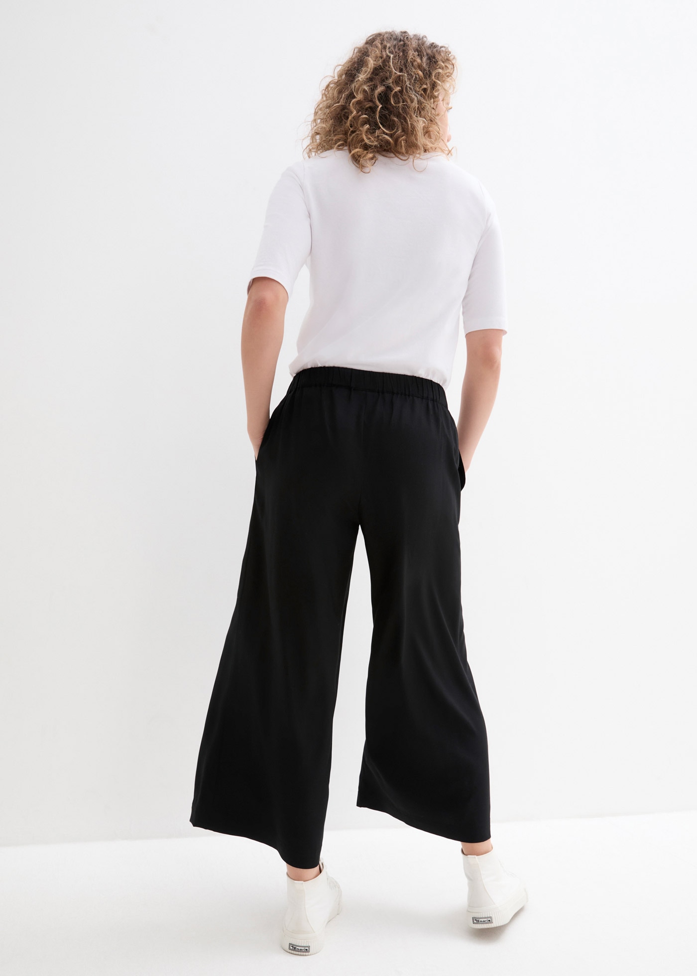 bonprix Culotte »Weite Culotte aus nachhaltiger Viskose«  Weite Culotte aus nachhaltiger Viskose