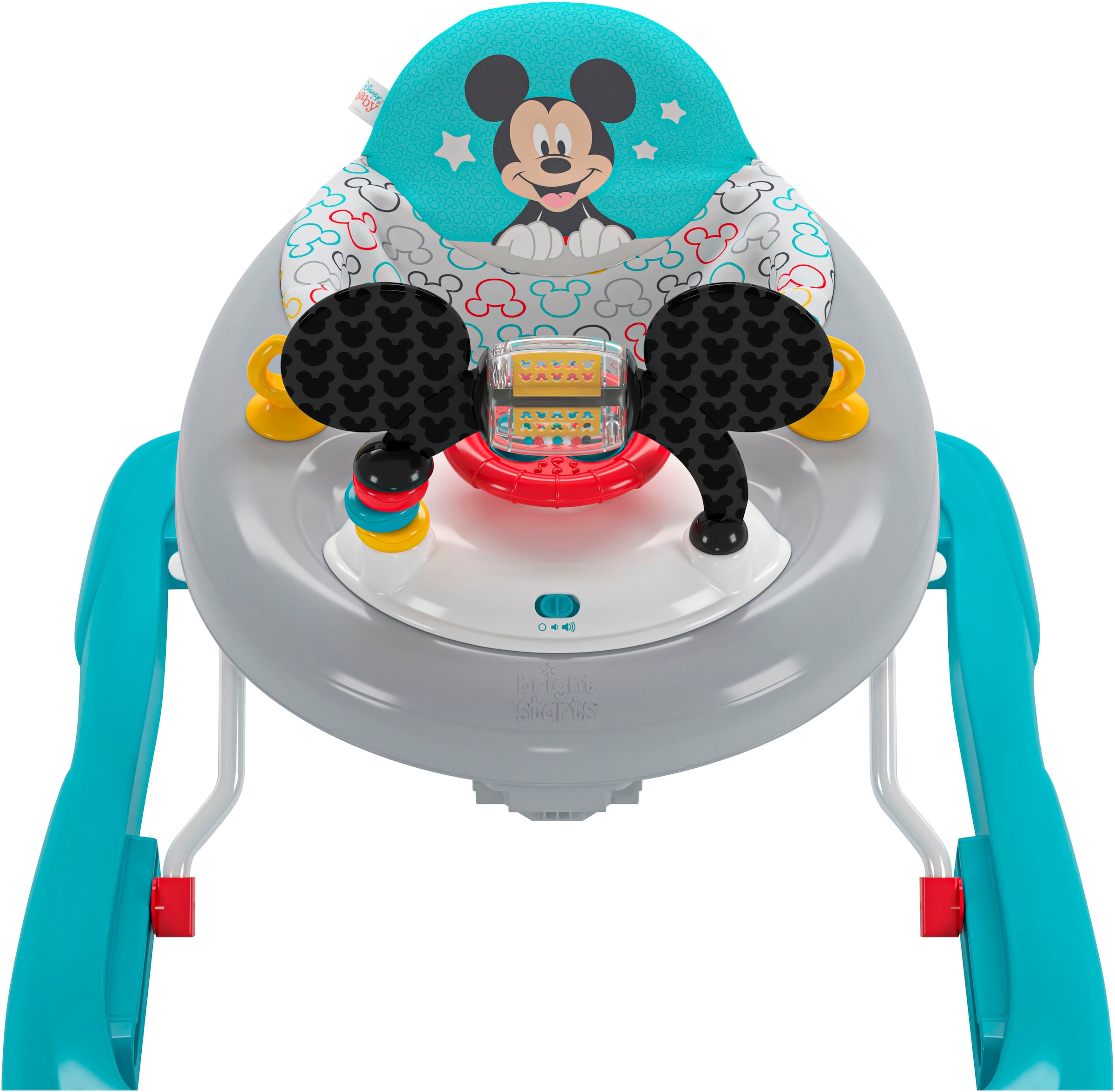 Bright Starts Lauflernhilfe »MICKEY MOUSE Tiny Trek™ Walker, Original Bestie™, 2-in-1 Walker«, mit Licht und Sound