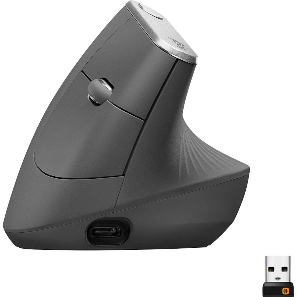 Logitech ergonomische Maus »MX Vertical«, Bluetooth