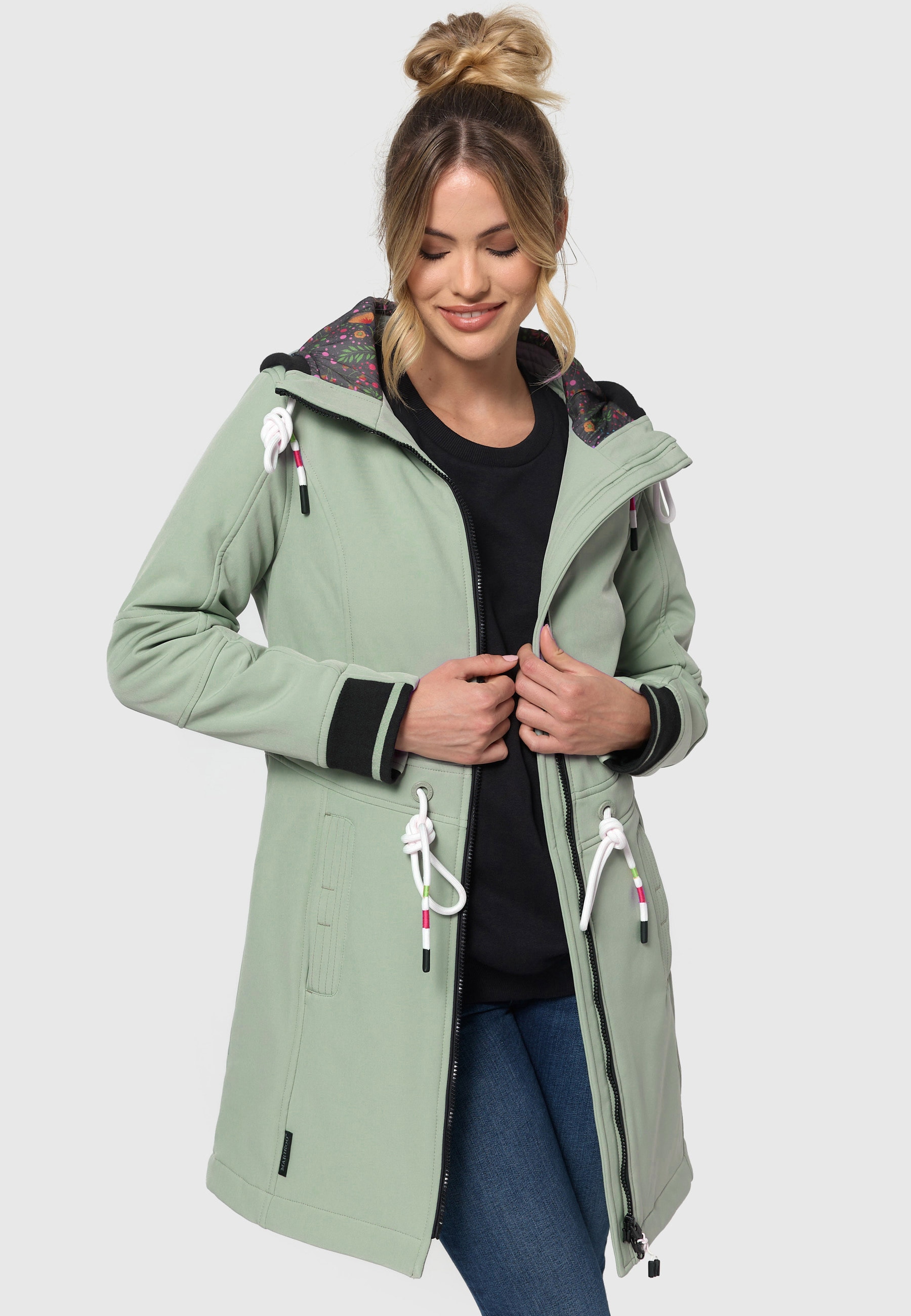 Marikoo Softshelljacke »Marikoo Mount Furnica Damen Softshell Jacke B964«