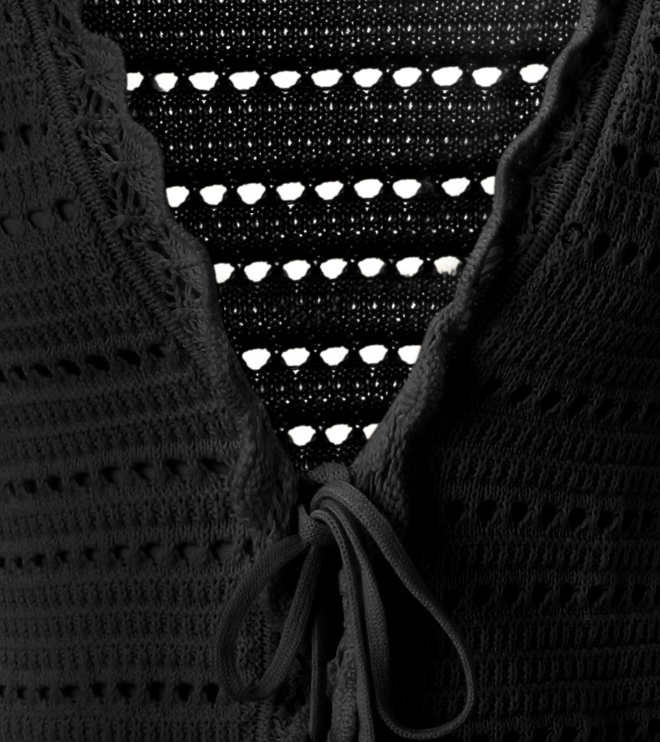 Aniston CASUAL Strickjacke im trendigen Ajour-Muster-Mix - NEUE KOLLEKTION