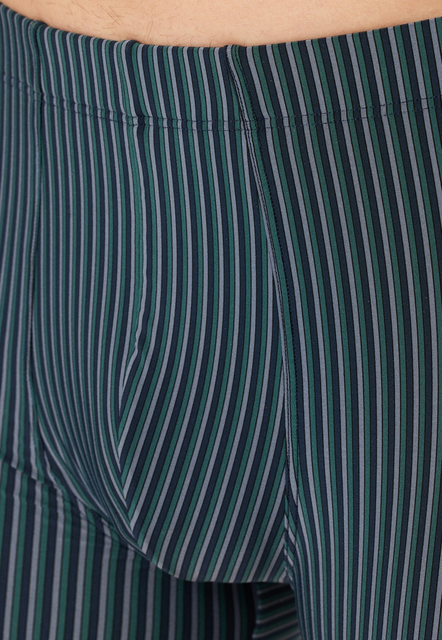 Schiesser Boxershorts »Pure Micro« ohne Eingriff, sportlicher Look mit Streifen