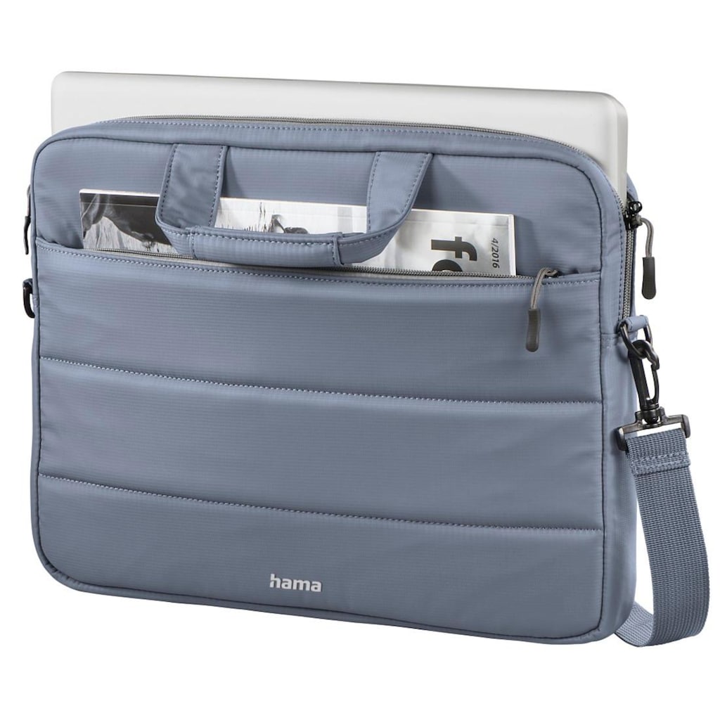 Hama Laptoptasche »Notebook Tasche bis 36 cm (14,1 Zoll), Farbe Grau«