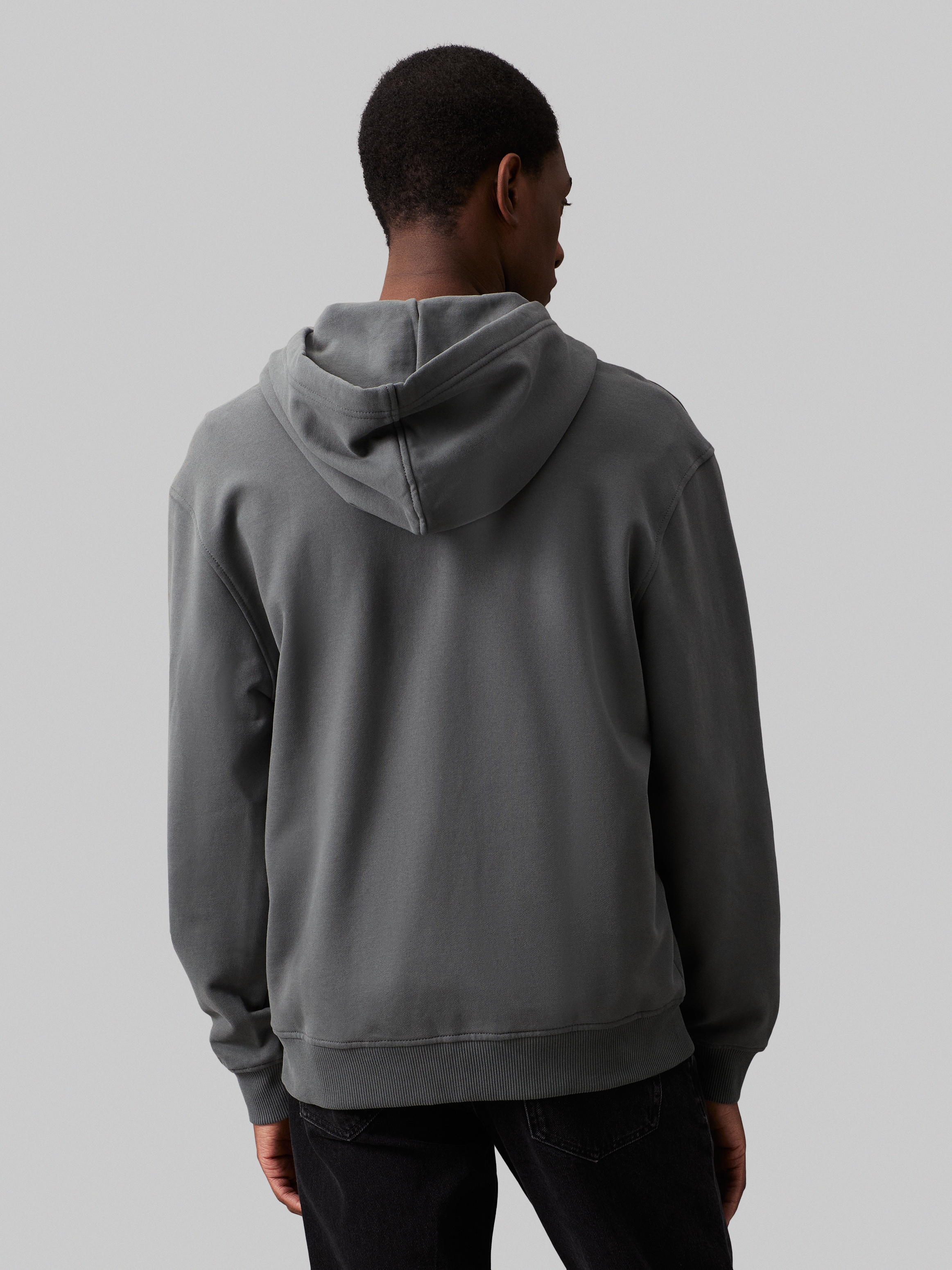 Calvin Klein Jeans Sweatshirt »BADGE ZIP THROUGH HOODIE«, mit Logopatch