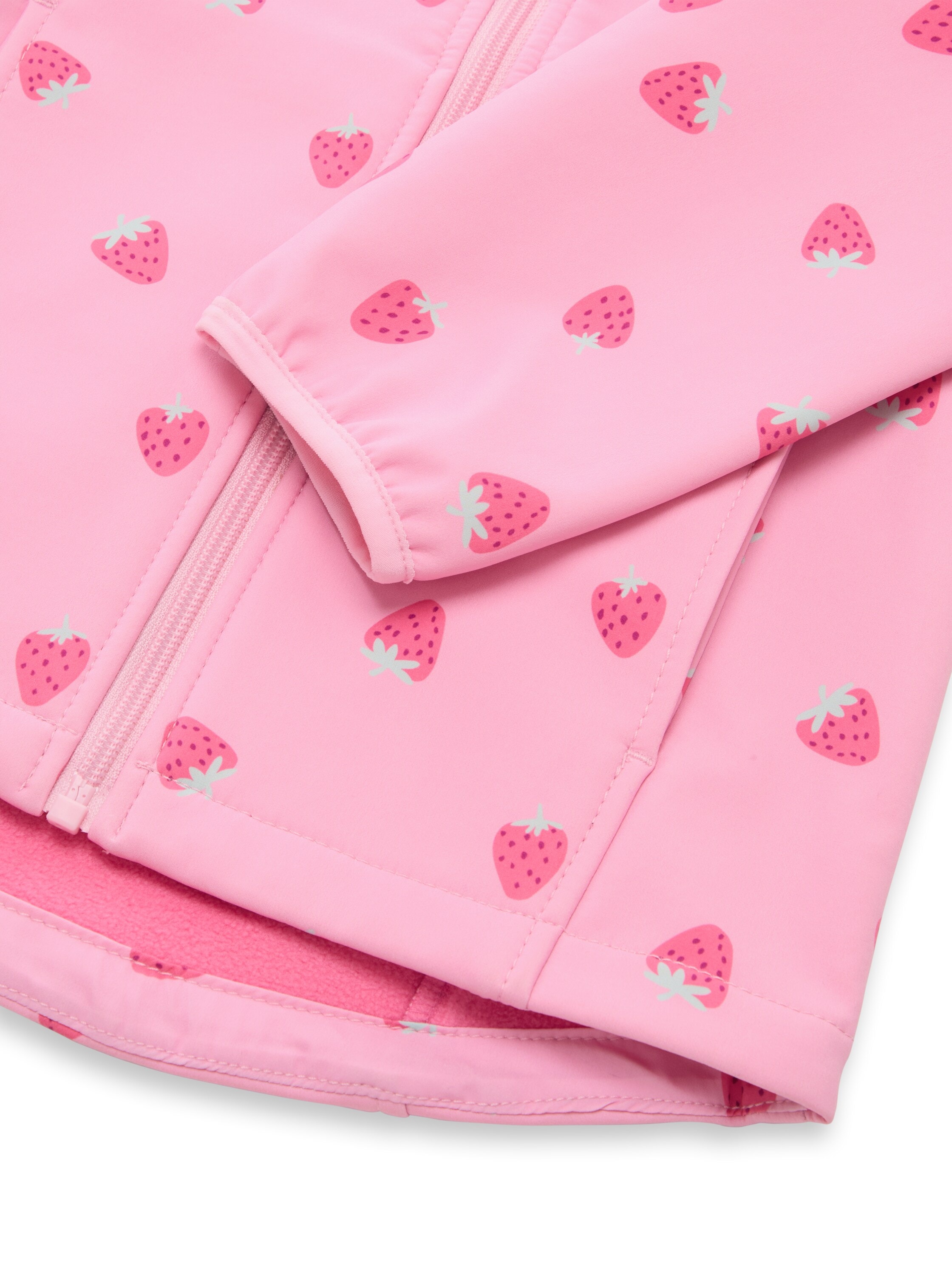 TOM TAILOR Softshelljacke mit Kapuze mit All-Over Print