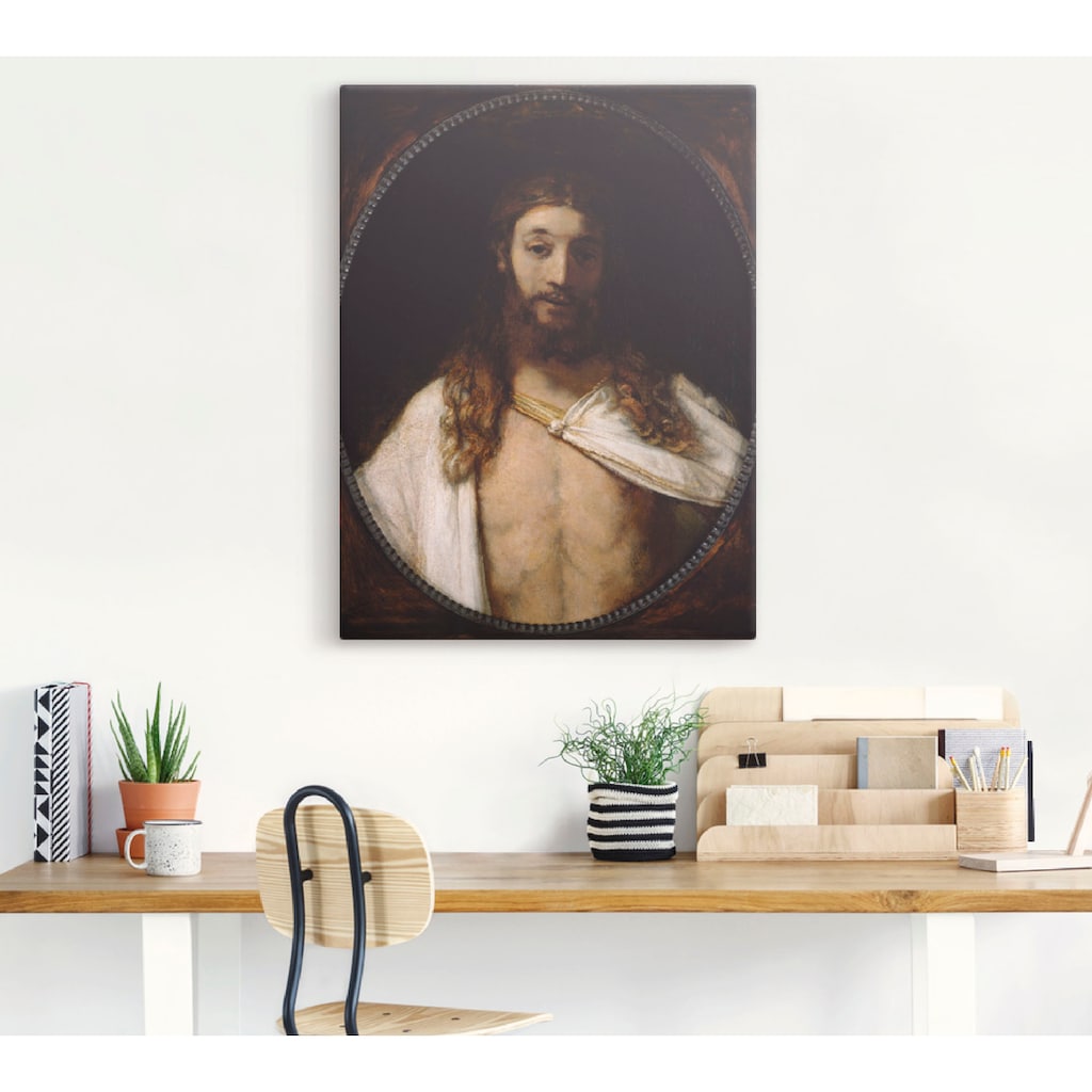 Artland Leinwandbild »Der auferstandene Christus. 1661«, Religion, (1 St.)