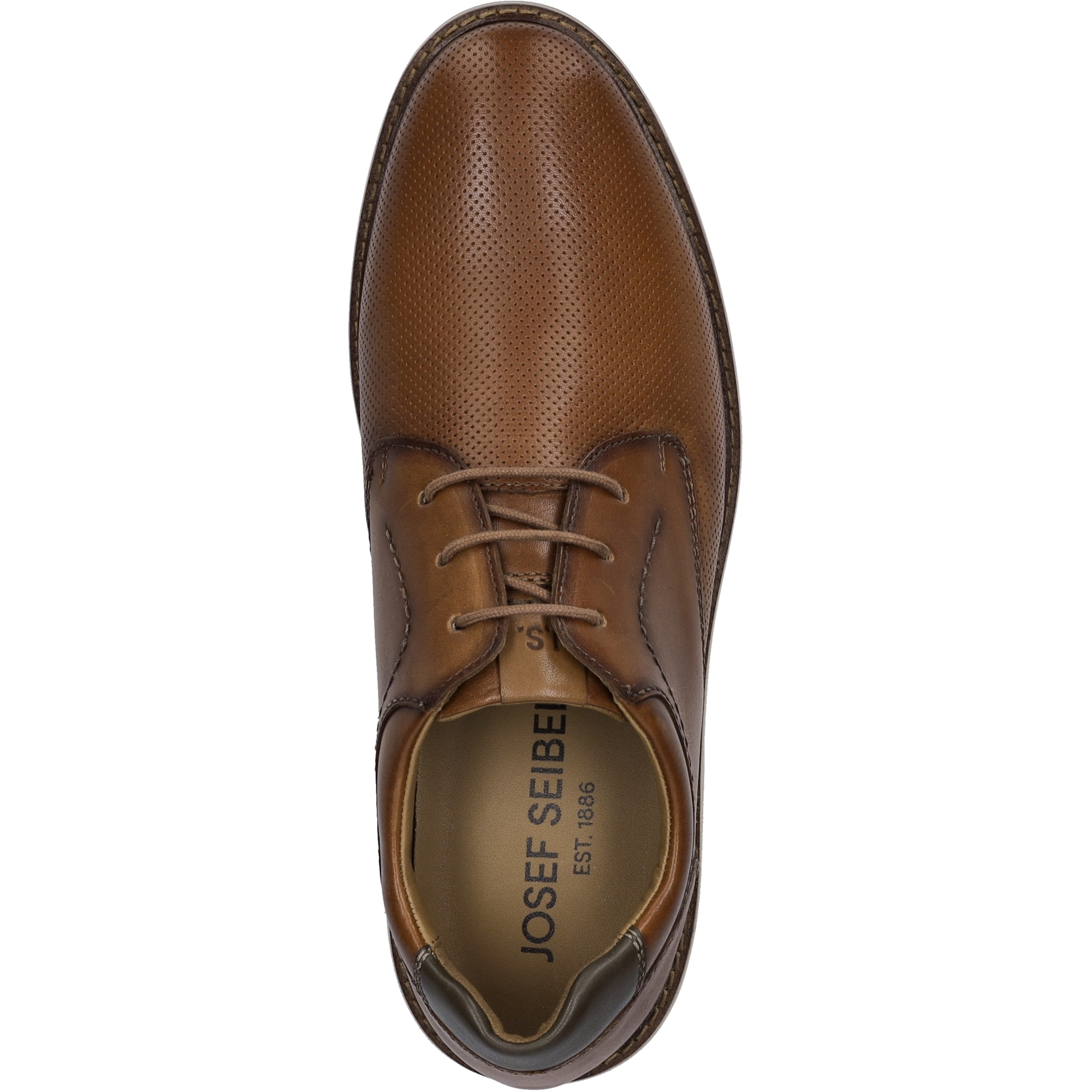 Josef Seibel Schnürschuh »Stuart 02, camel-kombi«