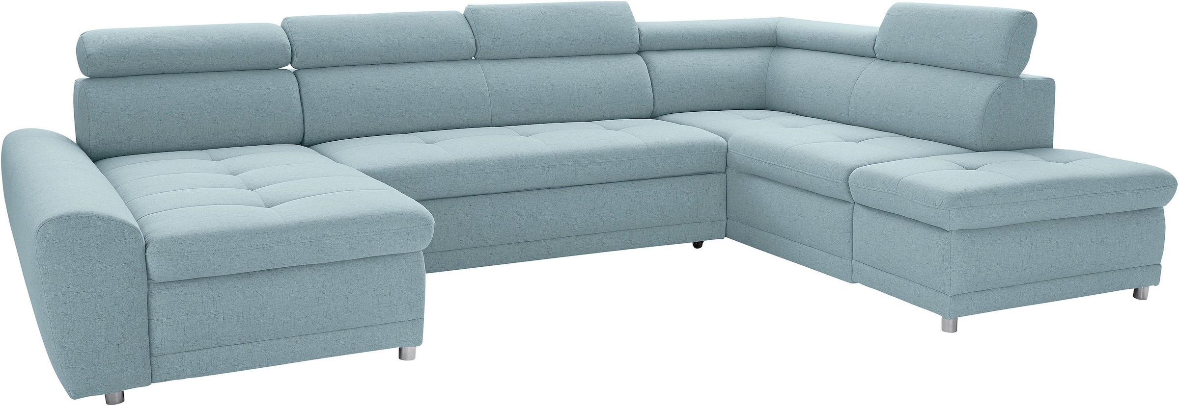 sit&more Wohnlandschaft »Riva U-Form« wahlweise mit Bettfunktion