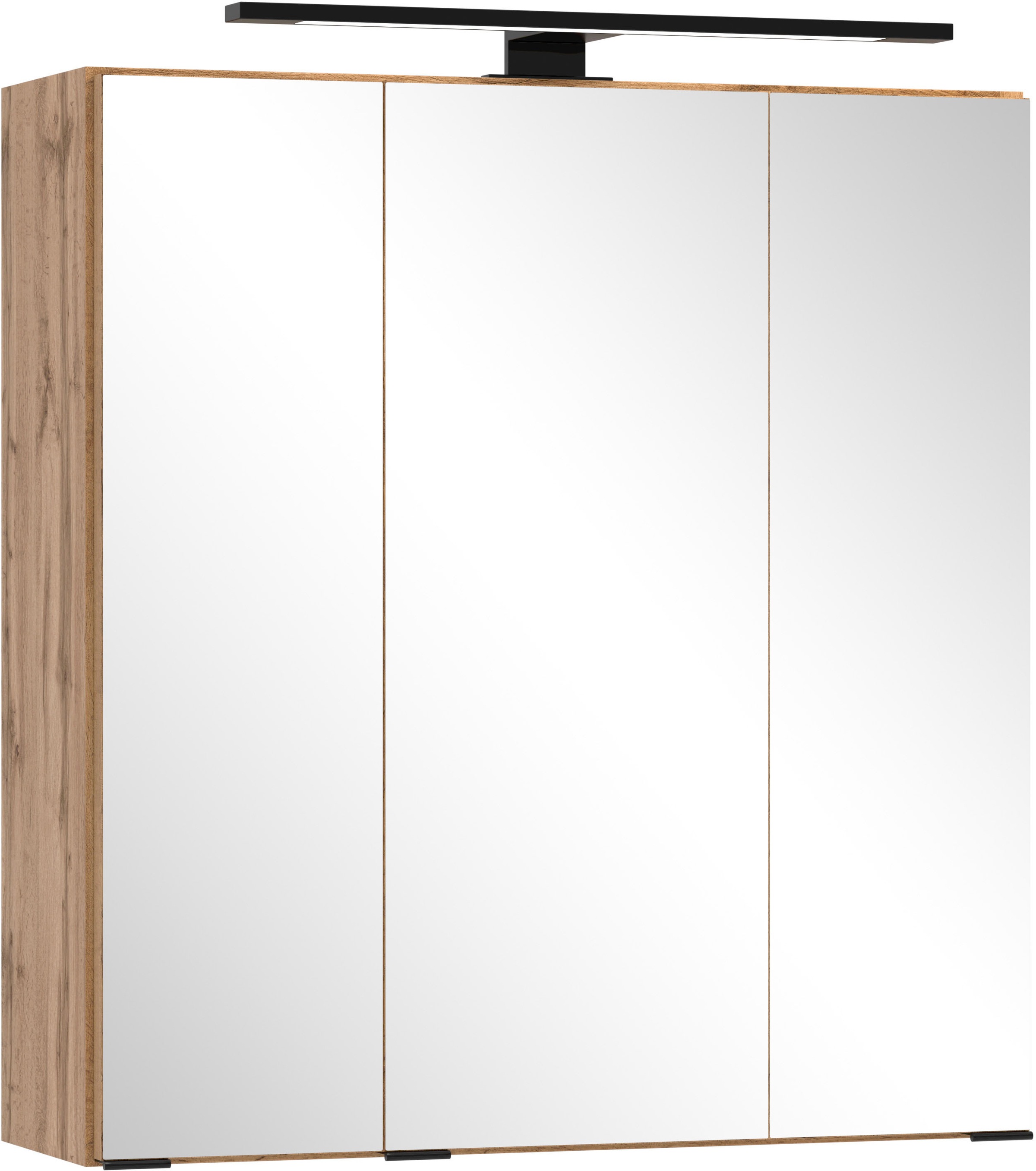 welltime Badezimmer-Set »Welltime Möbel, Carlton Unterbecken-Set 2teilig, 60 cm, gestreift«, (2 St.)