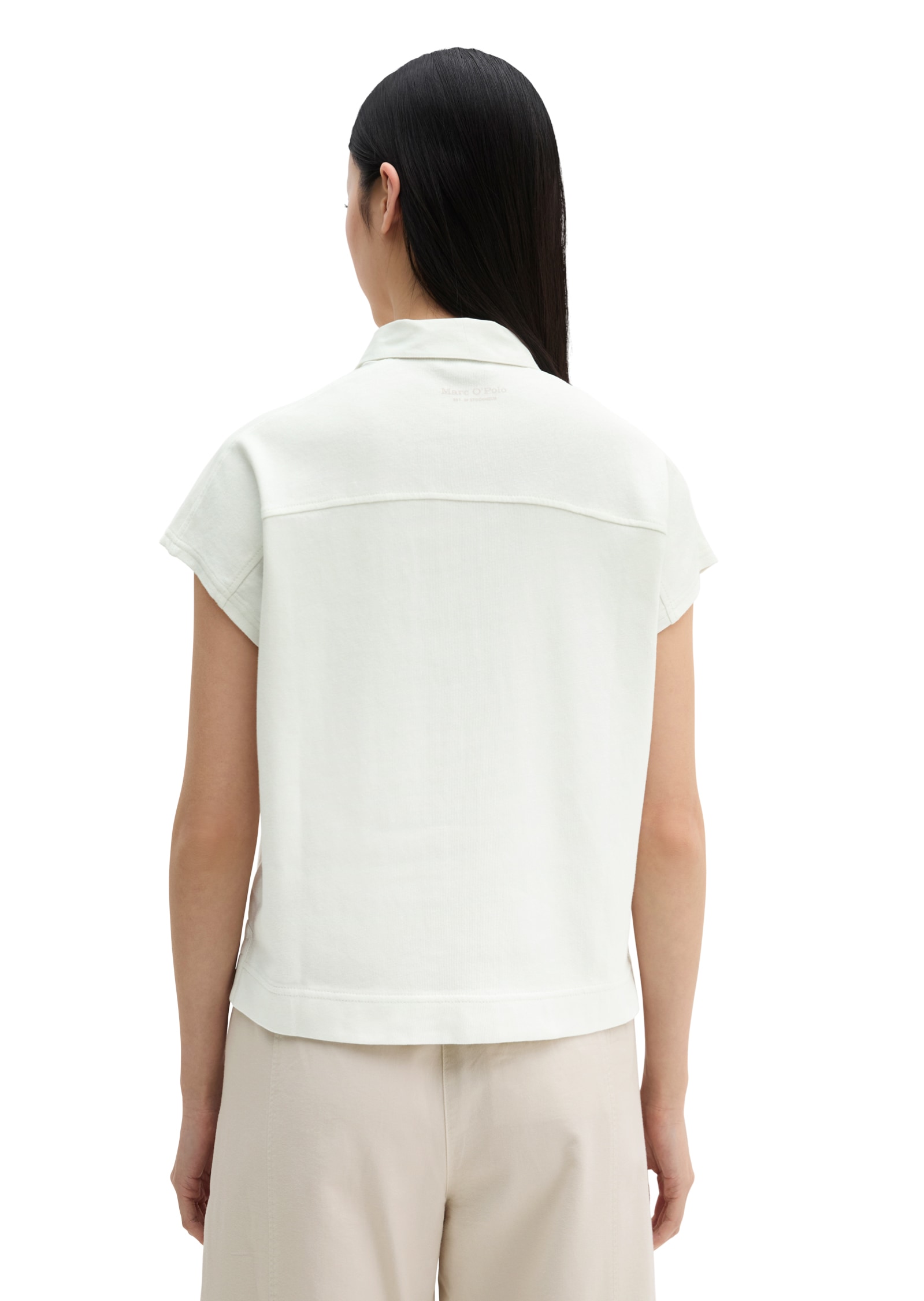 Marc O'Polo Poloshirt oversized, aus leichtem Jersey