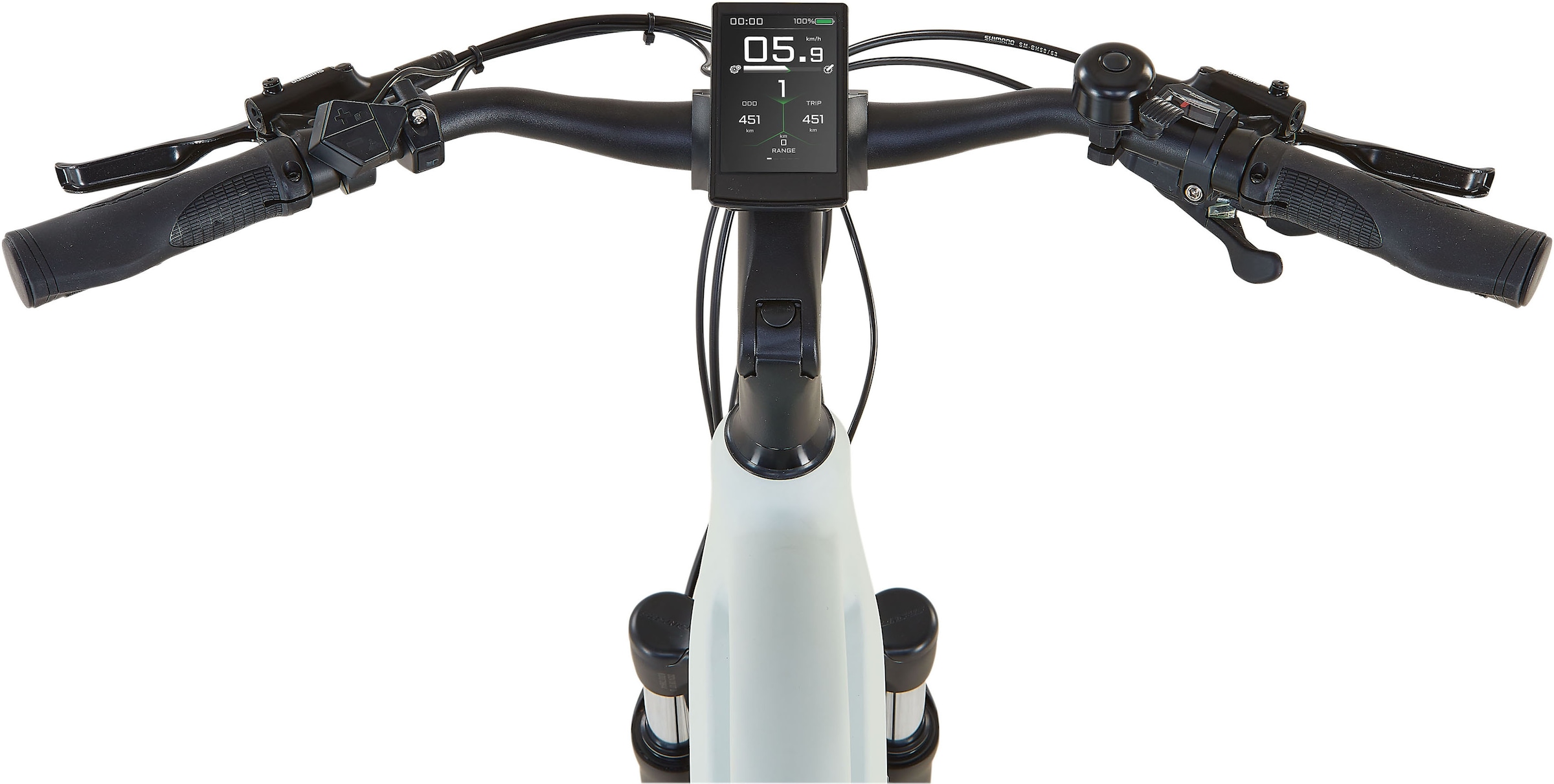 Prophete »Entdecker 5.0« 10 Gang Shimano Deore Schaltwerk Kettenschaltung Mittelmotor 250 W Pedelec, Elektrofahrrad für Damen