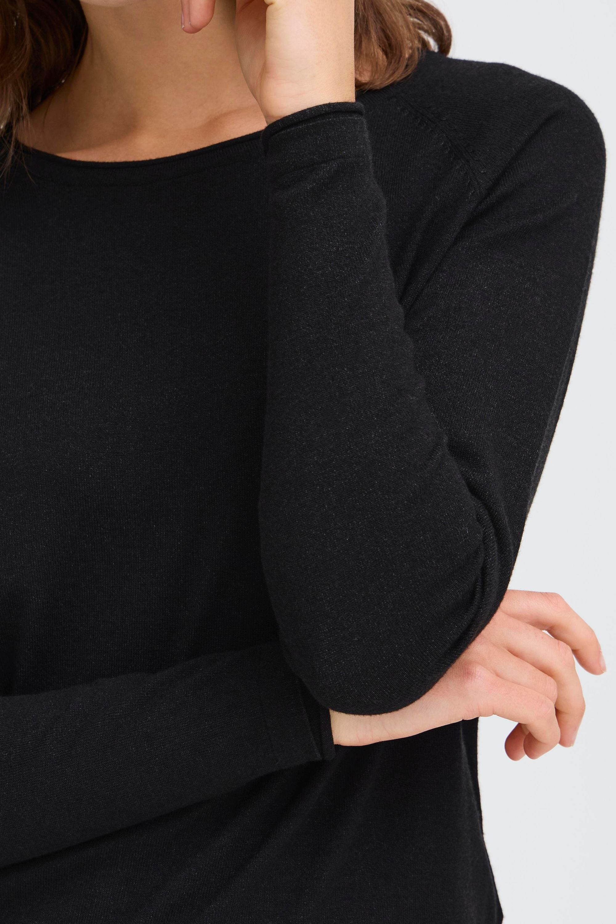 OXMO Strickfleece-Pullover »Strickpullover OXFKEANA«