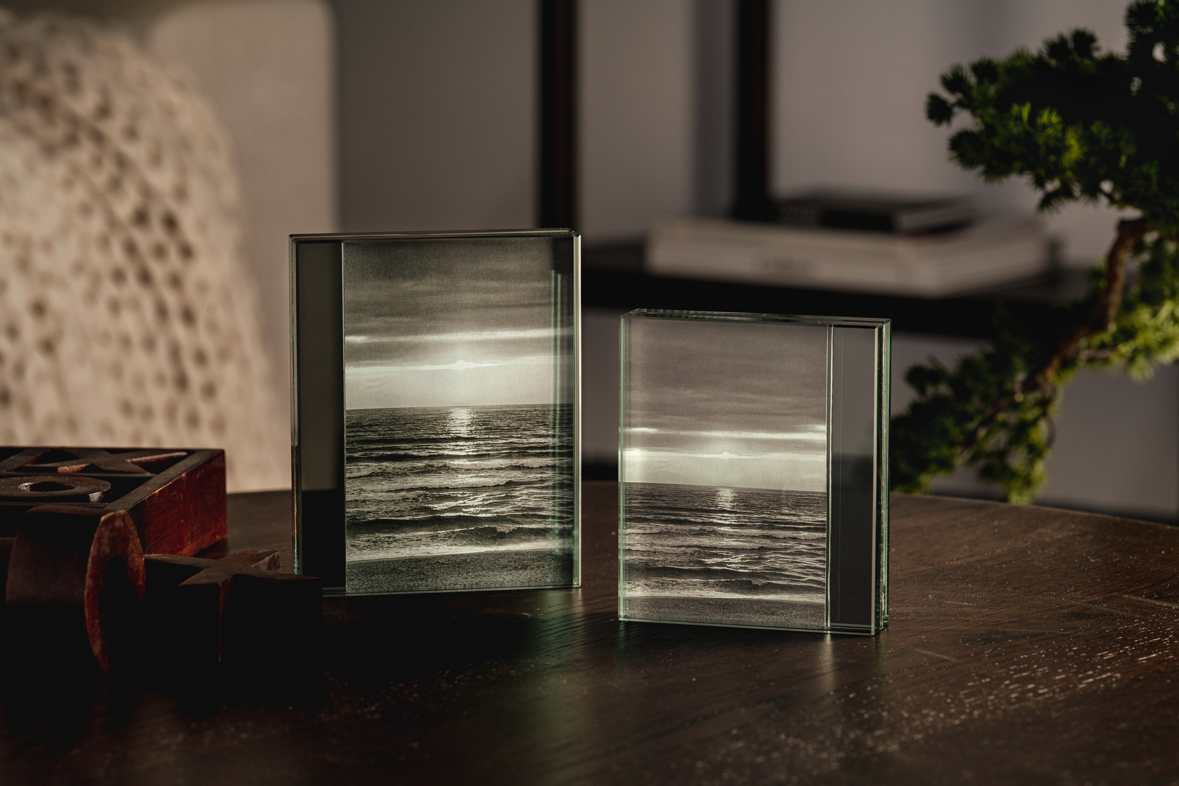 LEONARDO Glasbild »GK/Bilderrahmen LINEA«, (1 St.)