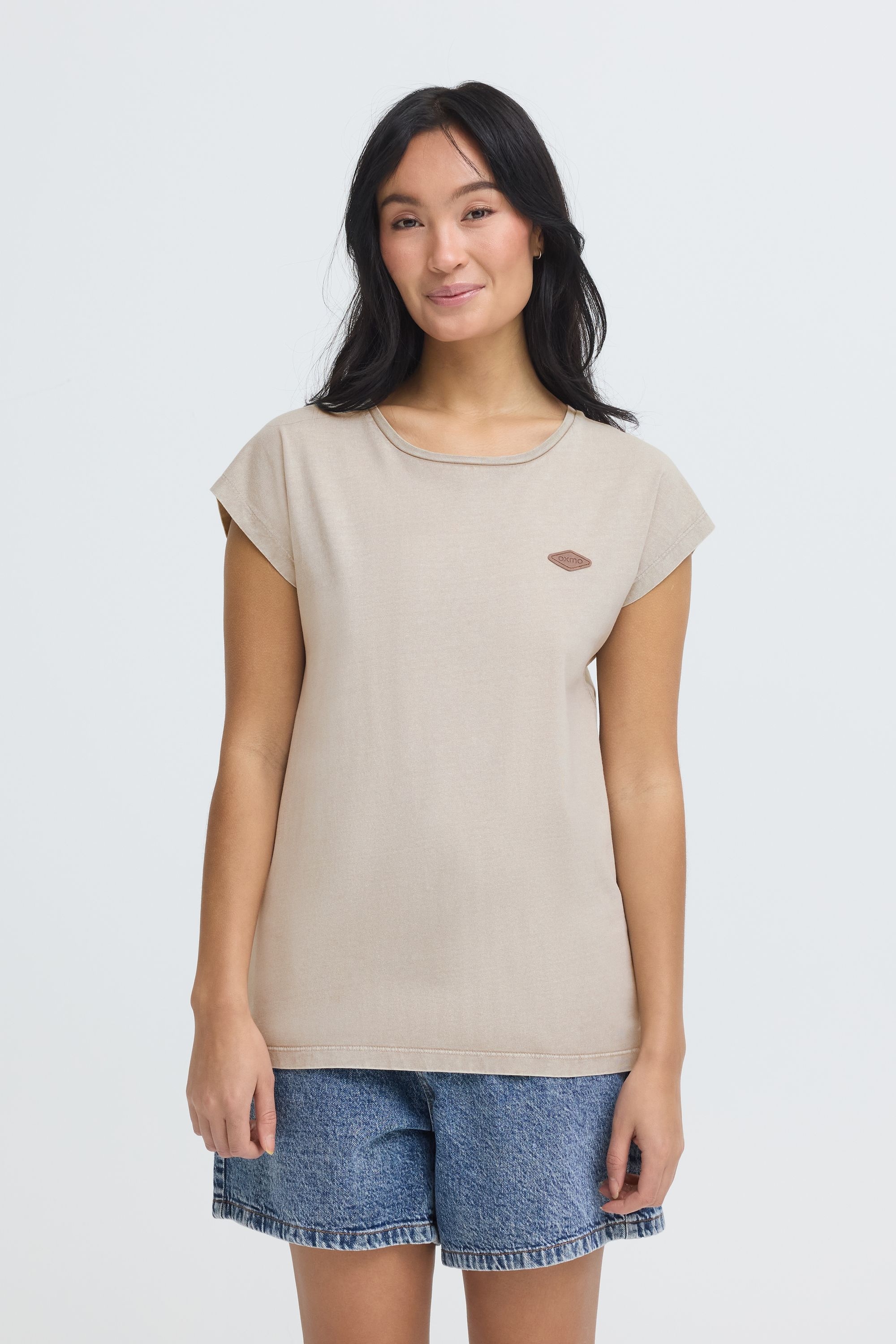 OXMO Rundhalsshirt »Rundhalsshirt OXSille«