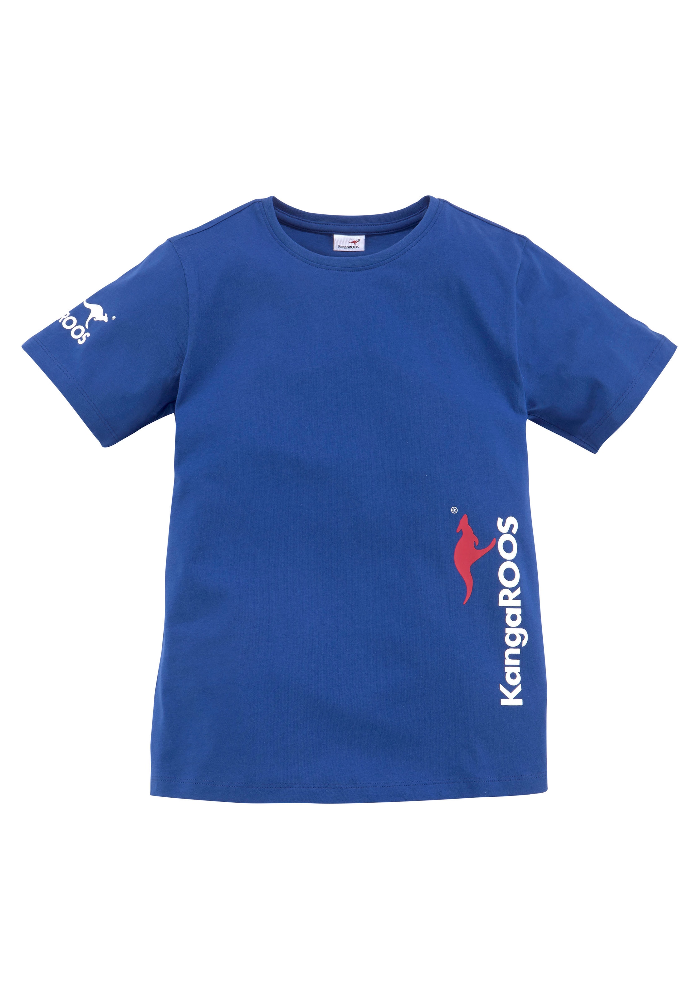 KangaROOS online »Basic mit seitlichem bei Logo«, Logodruck OTTO T-Shirt