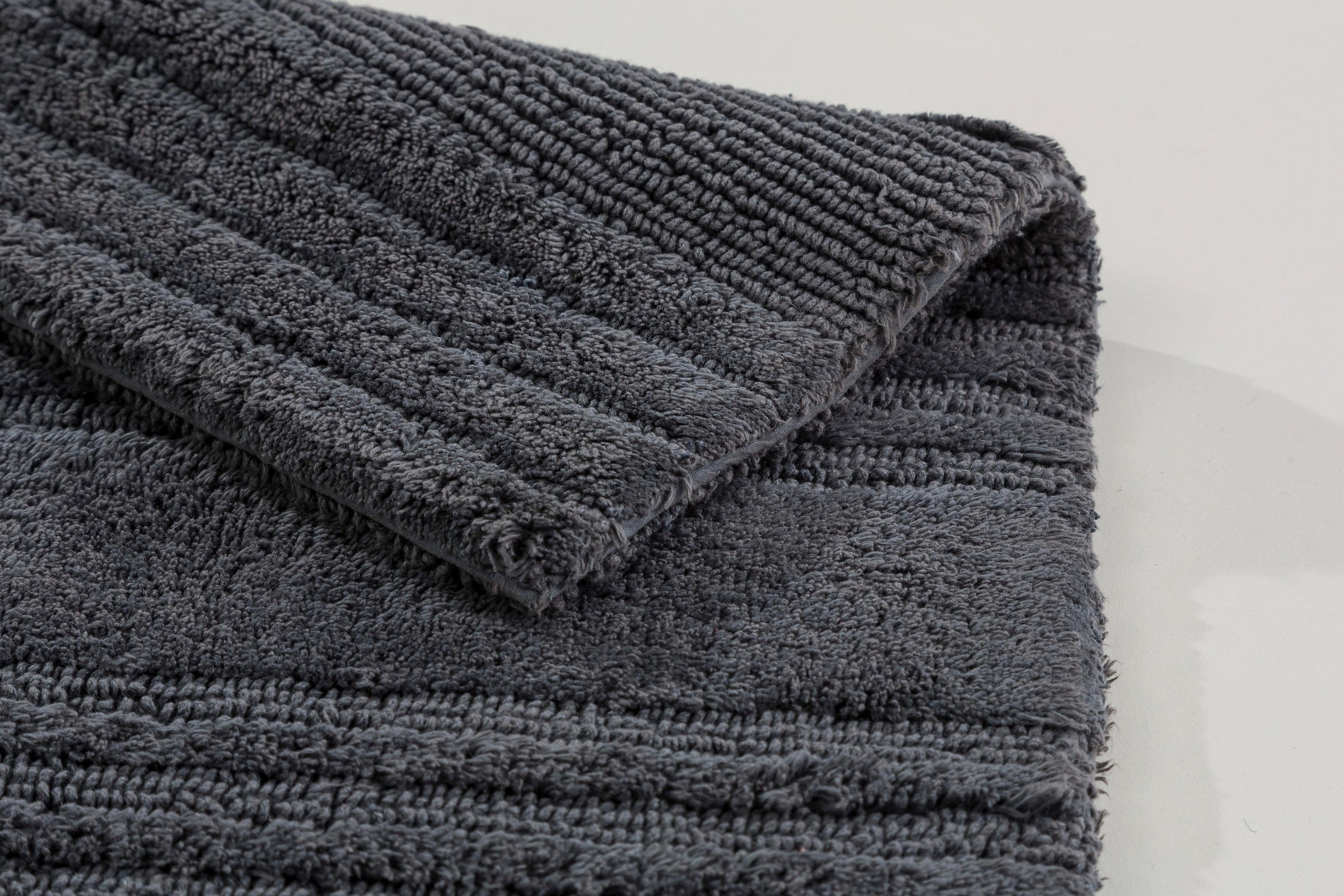 SCHÖNER WOHNEN-Kollektion Badematte »Bahamas Streifen«, fußbodenheizungsgeeignet-beidseitig nutzbar, waschbar, Streifen Design, Badezimmerteppich, Baumwolle