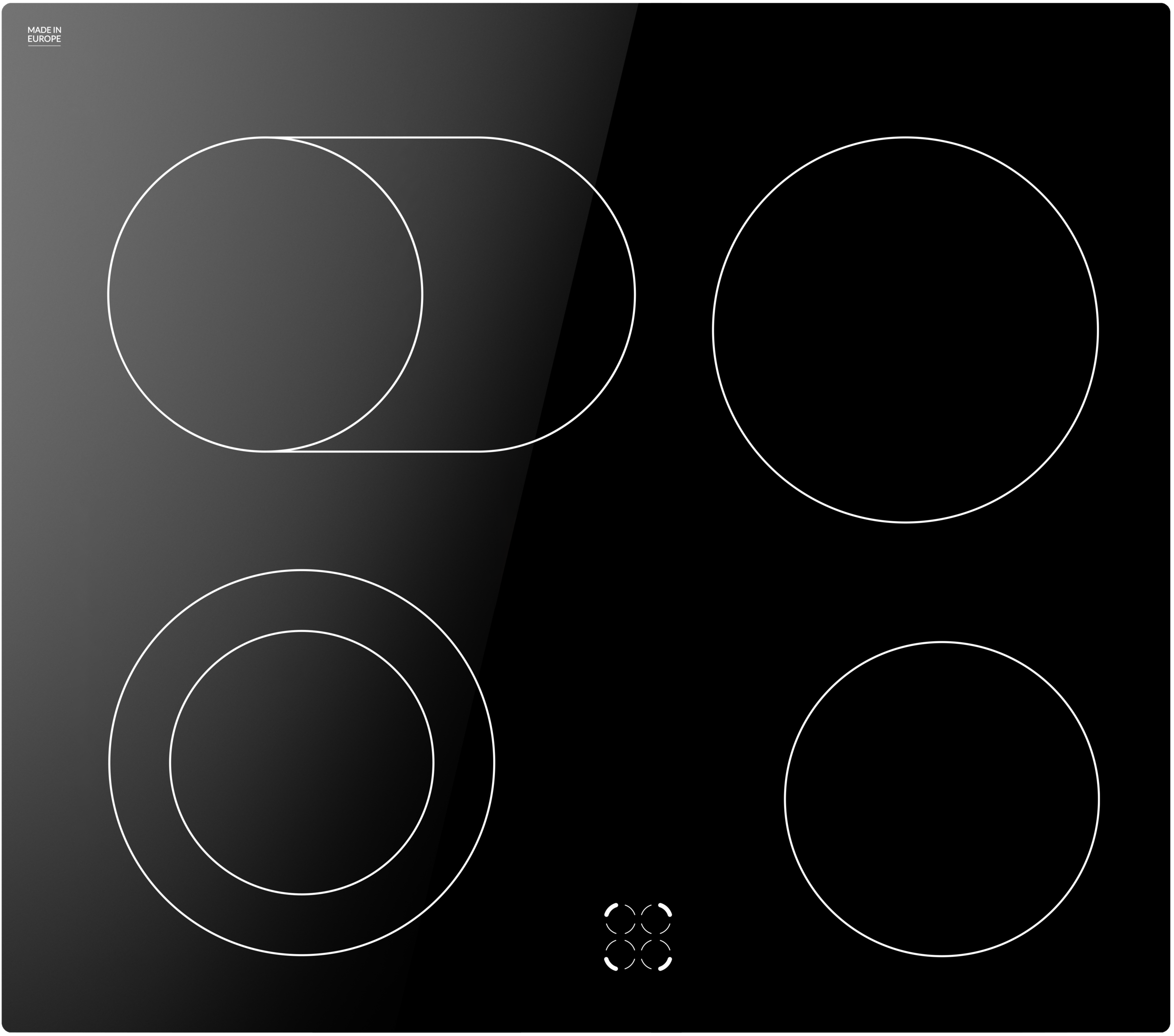 Amica Elektro-Herd-Set »EHC 933 333 S«